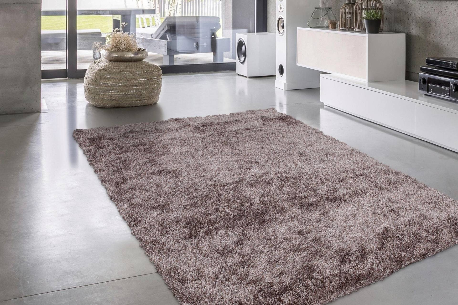 calo-deluxe Hochflor-Teppich »Masada 900«, rechteckig, 40 mm Höhe, Wohnzimmer von calo-deluxe