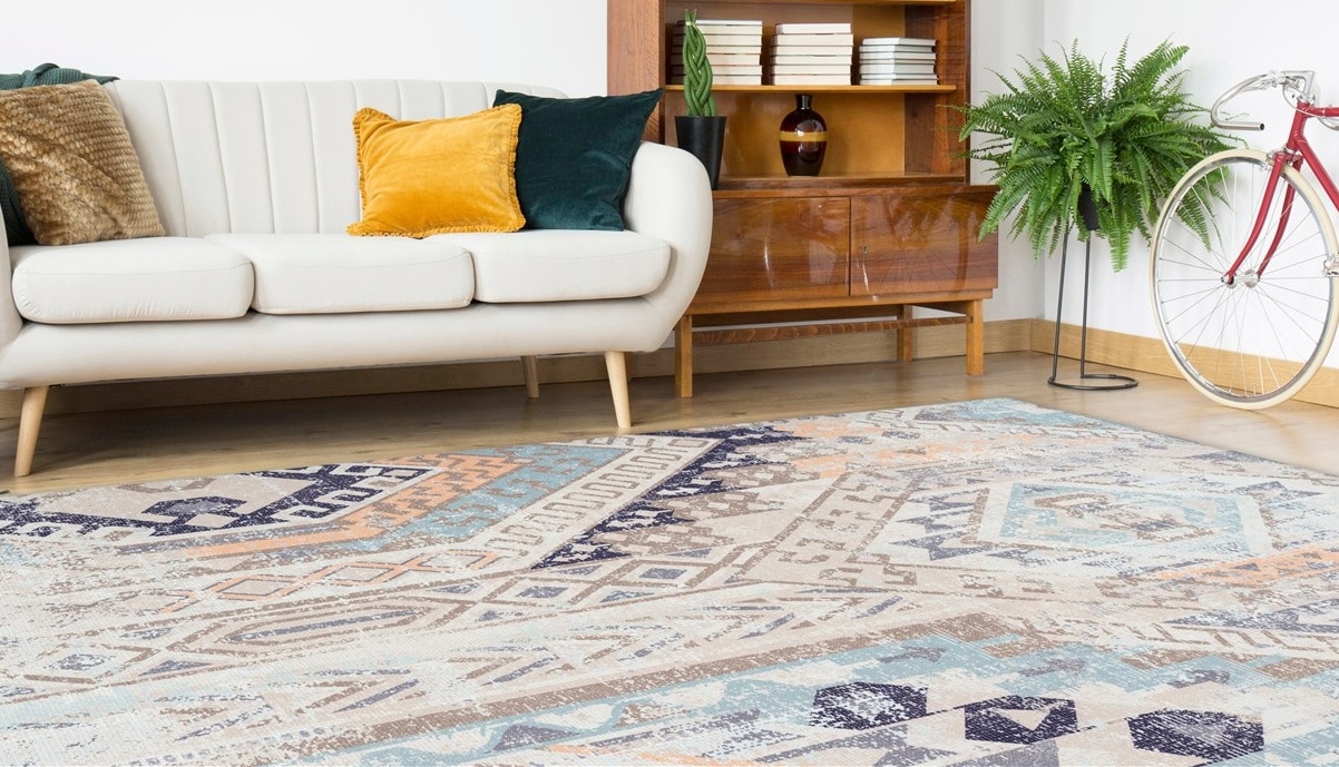 calo-deluxe Teppich »Emin 600«, rechteckig, 10 mm Höhe, reine Baumwolle, Wohnzimmer calo-deluxe Teppich »Emin 600«, rechteckig, 10 mm Höhe, reine Baumwolle, Wohnzimmer von calo-deluxe