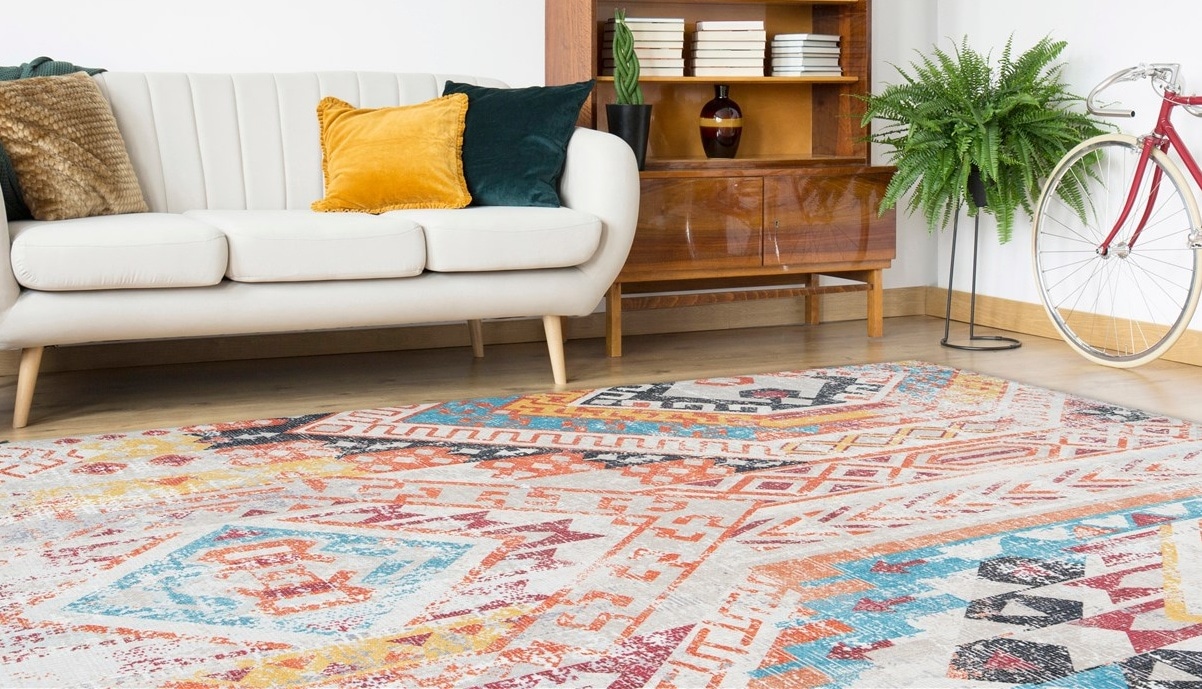 calo-deluxe Teppich »Emin 600«, rechteckig, 10 mm Höhe, reine Baumwolle, Wohnzimmer calo-deluxe Teppich »Emin 600«, rechteckig, 10 mm Höhe, reine Baumwolle, Wohnzimmer von calo-deluxe