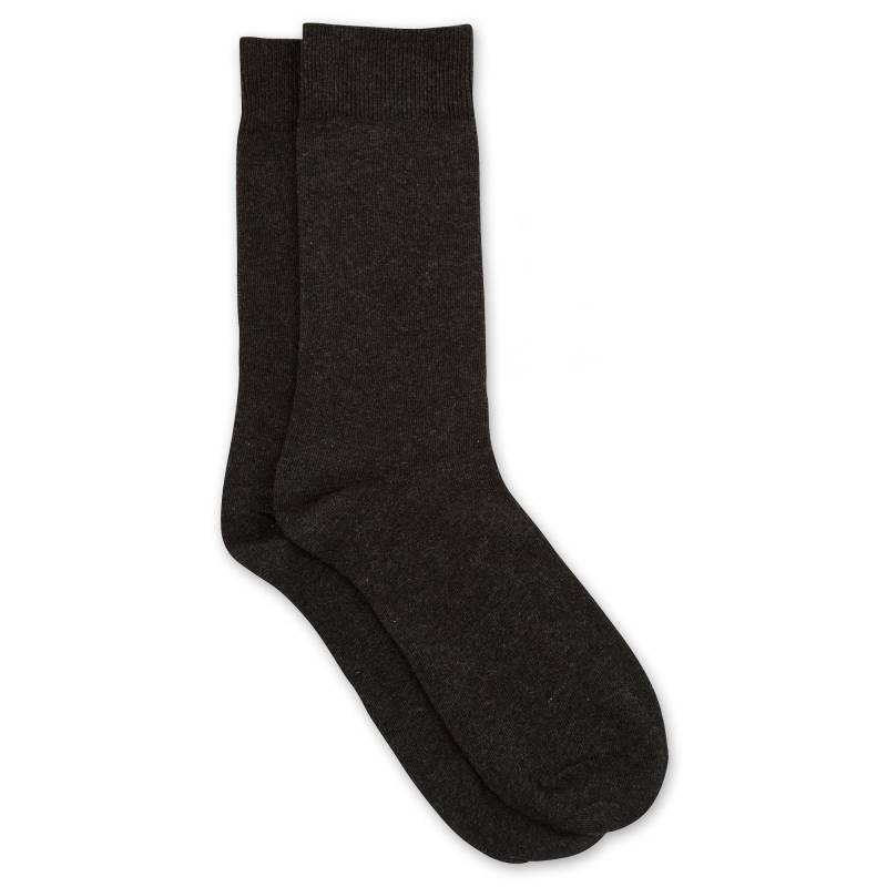 Triopack, Wadenlange Socken Herren Anthrazit 39-42 von camano