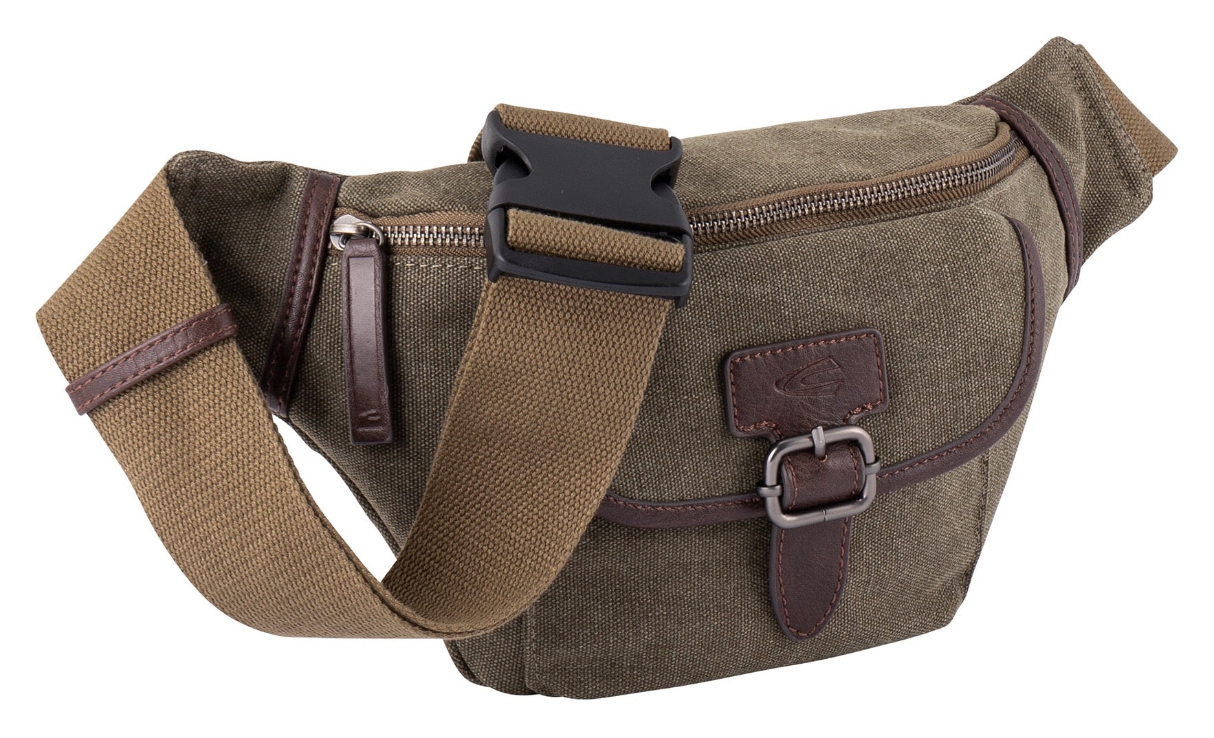 camel active Bauchtasche »MOUNTAIN Belt bag«, mit modischen Lederapplikationen von camel active