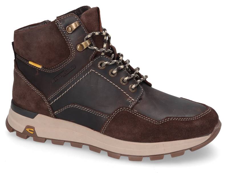 camel active Schnürboots, Schnürboos, High Top Sneaker, Winterboots mit Wechselfussbett von camel active