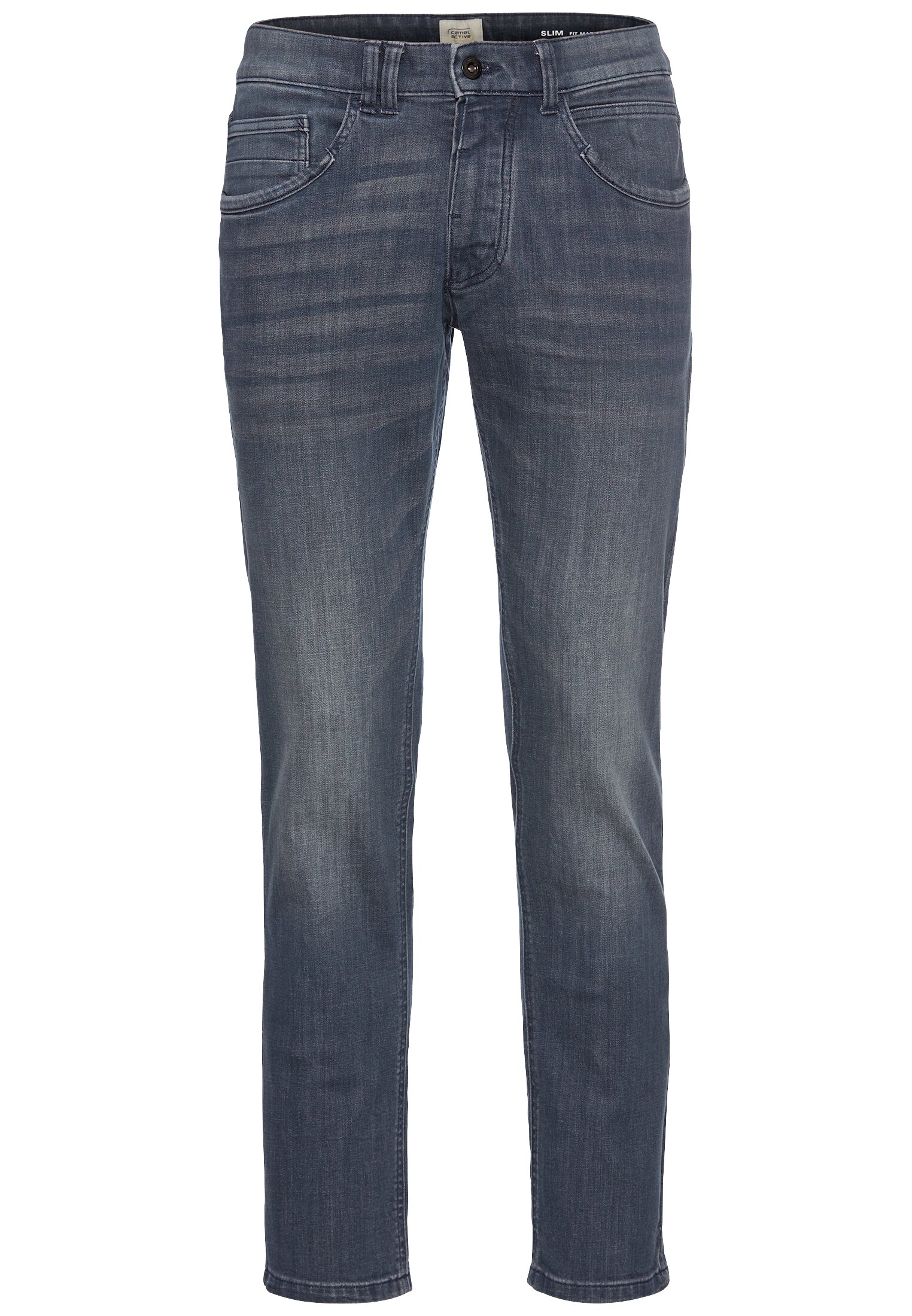 camel active Slim-fit-Jeans, mit Leder-Badge camel active Slim-fit-Jeans, mit Leder-Badge von camel active