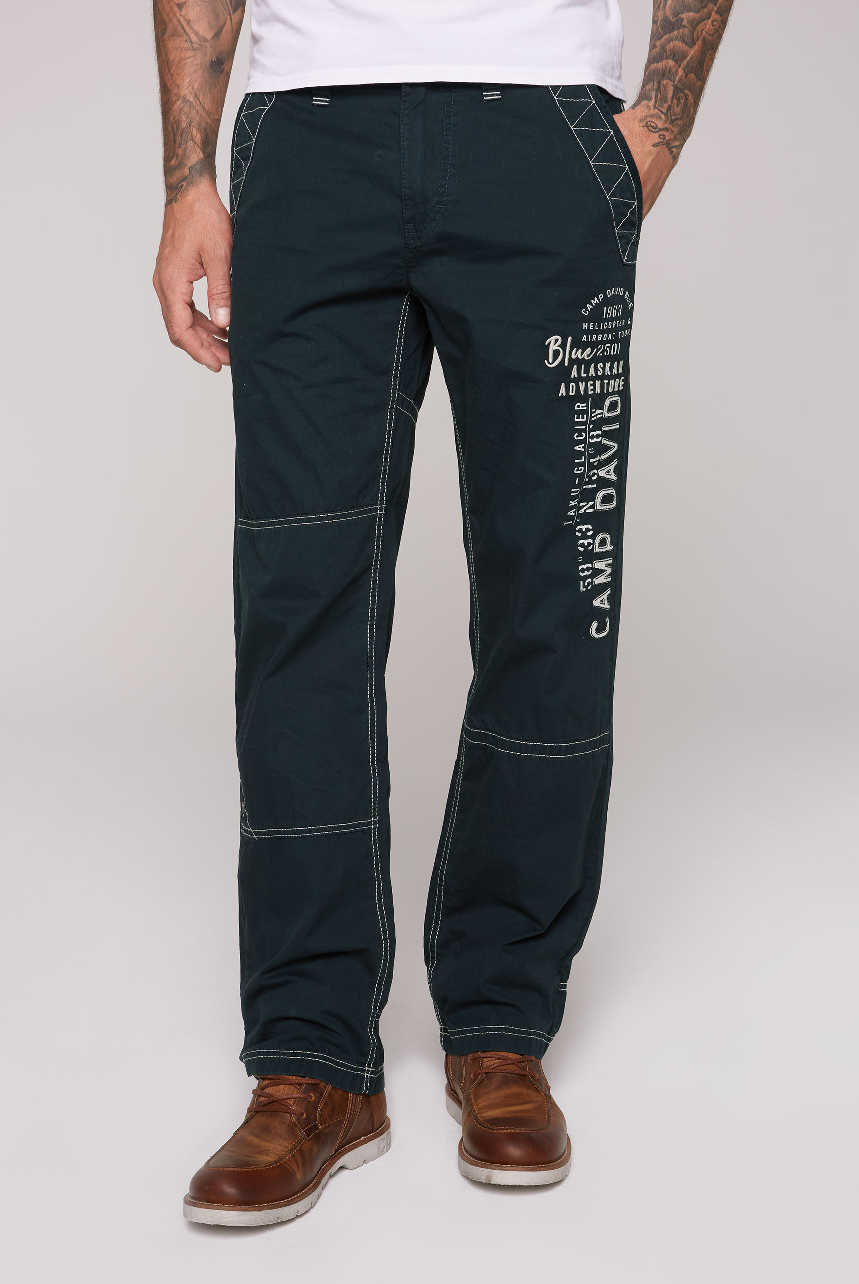 CAMP DAVID Cargohose, mit Eingrifftaschen CAMP DAVID Cargohose, mit Eingrifftaschen von camp david