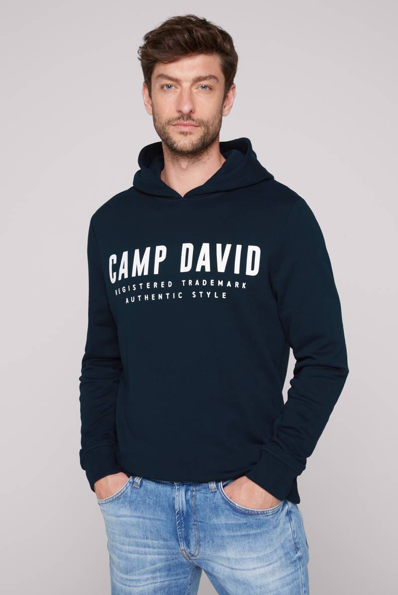 CAMP DAVID Kapuzensweatshirt, mit Logo-Print von camp david