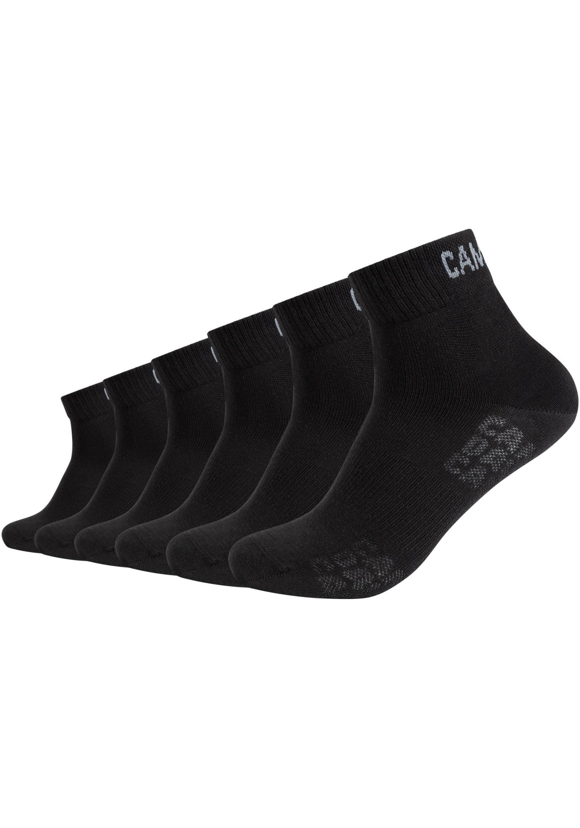 CAMP DAVID Kurzsocken »mesh ventilation«, (6er Pack), mit dezentem Markenlogo von camp david