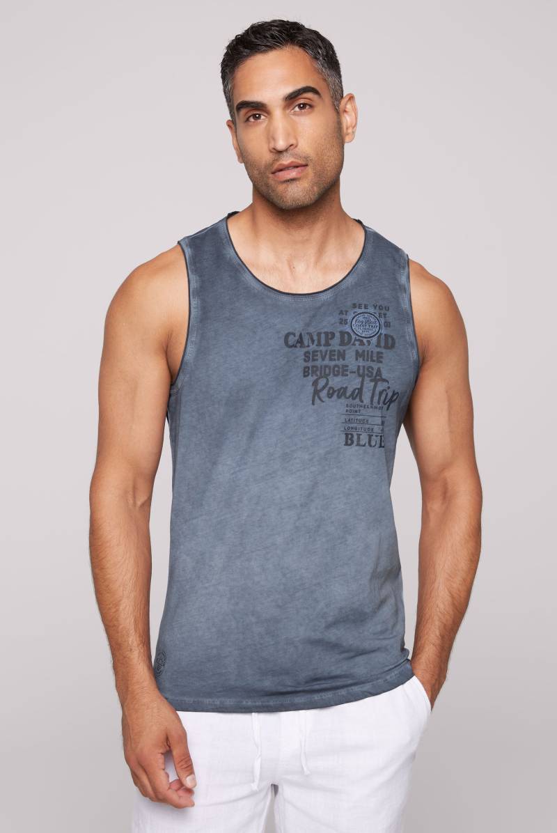 CAMP DAVID Muskelshirt, mit Print von camp david