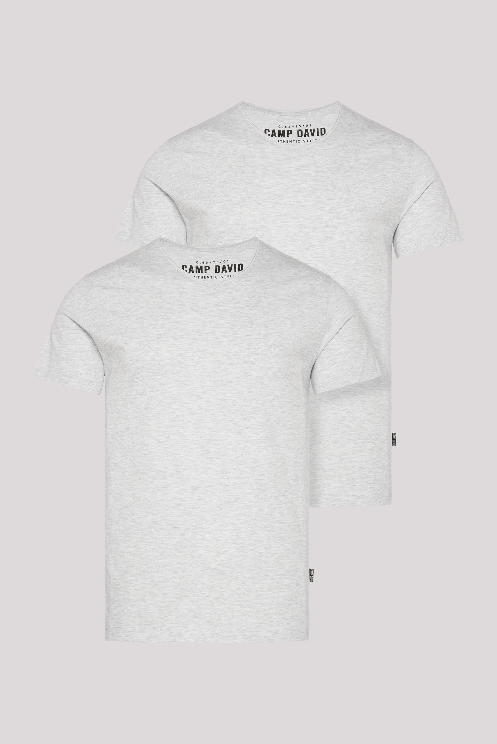 CAMP DAVID V-Shirt, im 2-er Pack von camp david