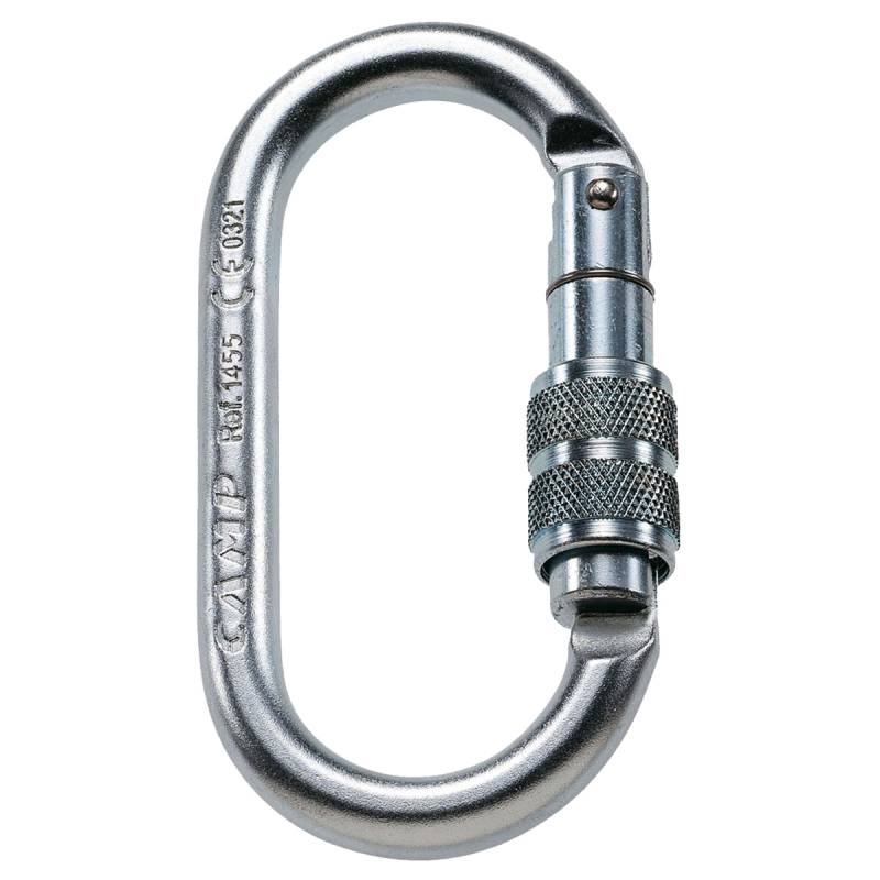 Camp Oval Pro Lock Stahlkarabiner von camp