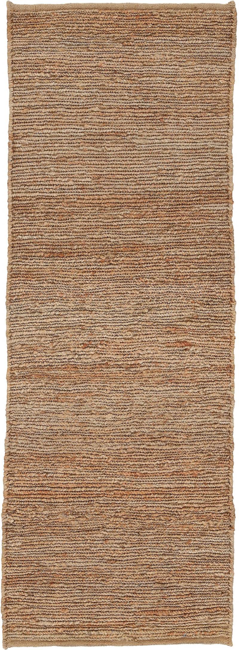 carpetfine Läufer »Nala Juteteppich Naturfaser«, rechteckig, wendbar, aus 100% Jute, in vielen Grössen und Formen, quadratisch, rund von carpetfine