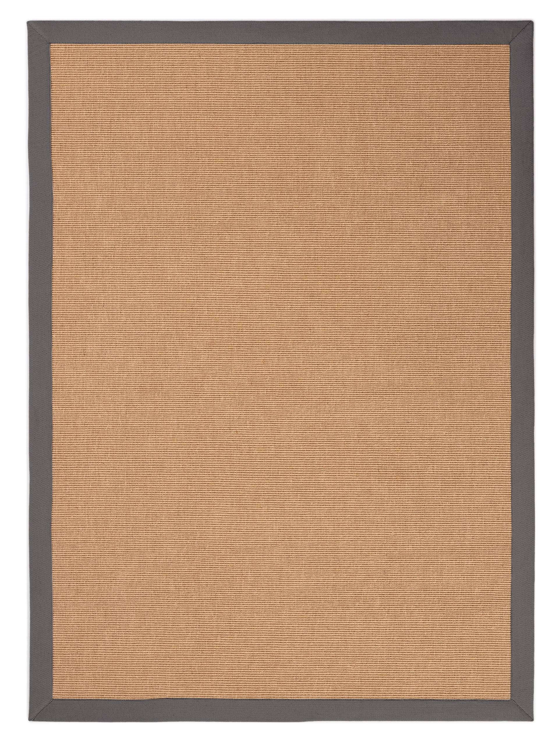 carpetfine Sisalteppich »Sisal«, rechteckig, 5 mm Höhe, mit farbiger Bordüre, Anti Rutsch Rückseite carpetfine Sisalteppich »Sisal«, rechteckig, 5 mm Höhe, mit farbiger Bordüre, Anti Rutsch Rückseite von carpetfine