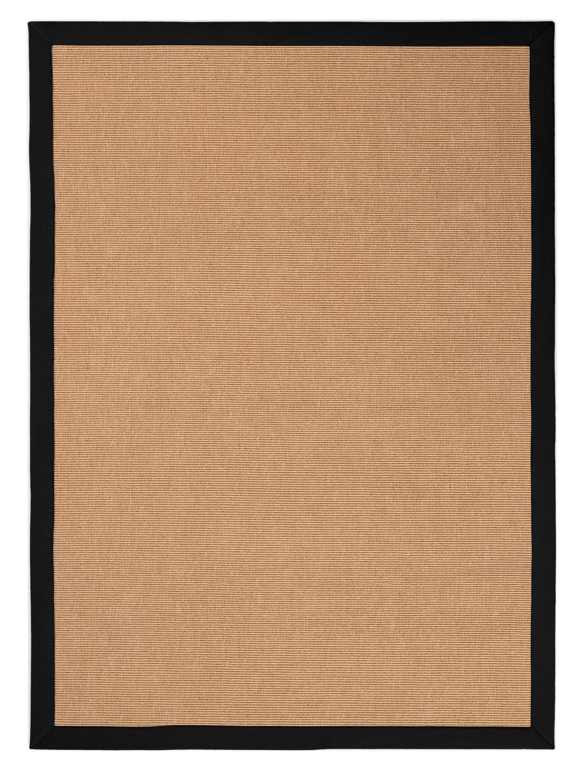 carpetfine Sisalteppich »Sisal«, rechteckig, 5 mm Höhe, mit farbiger Bordüre, Anti Rutsch Rückseite carpetfine Sisalteppich »Sisal«, rechteckig, 5 mm Höhe, mit farbiger Bordüre, Anti Rutsch Rückseite von carpetfine