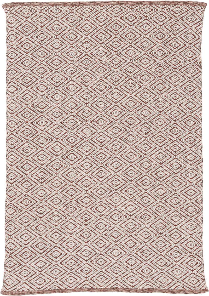 carpetfine Teppich »Frida 200«, 7 mm Höhe, Wendeteppich, 100% recyceltem Material (PET), Flachgewebe, Sisal Optik, Pflegeleicht und Robust, In- und Outdoor geeignet, Wetterfest und UV-beständig für Balkon, Terrasse, Garten, Wohn- und Schlafzimmer von carpetfine