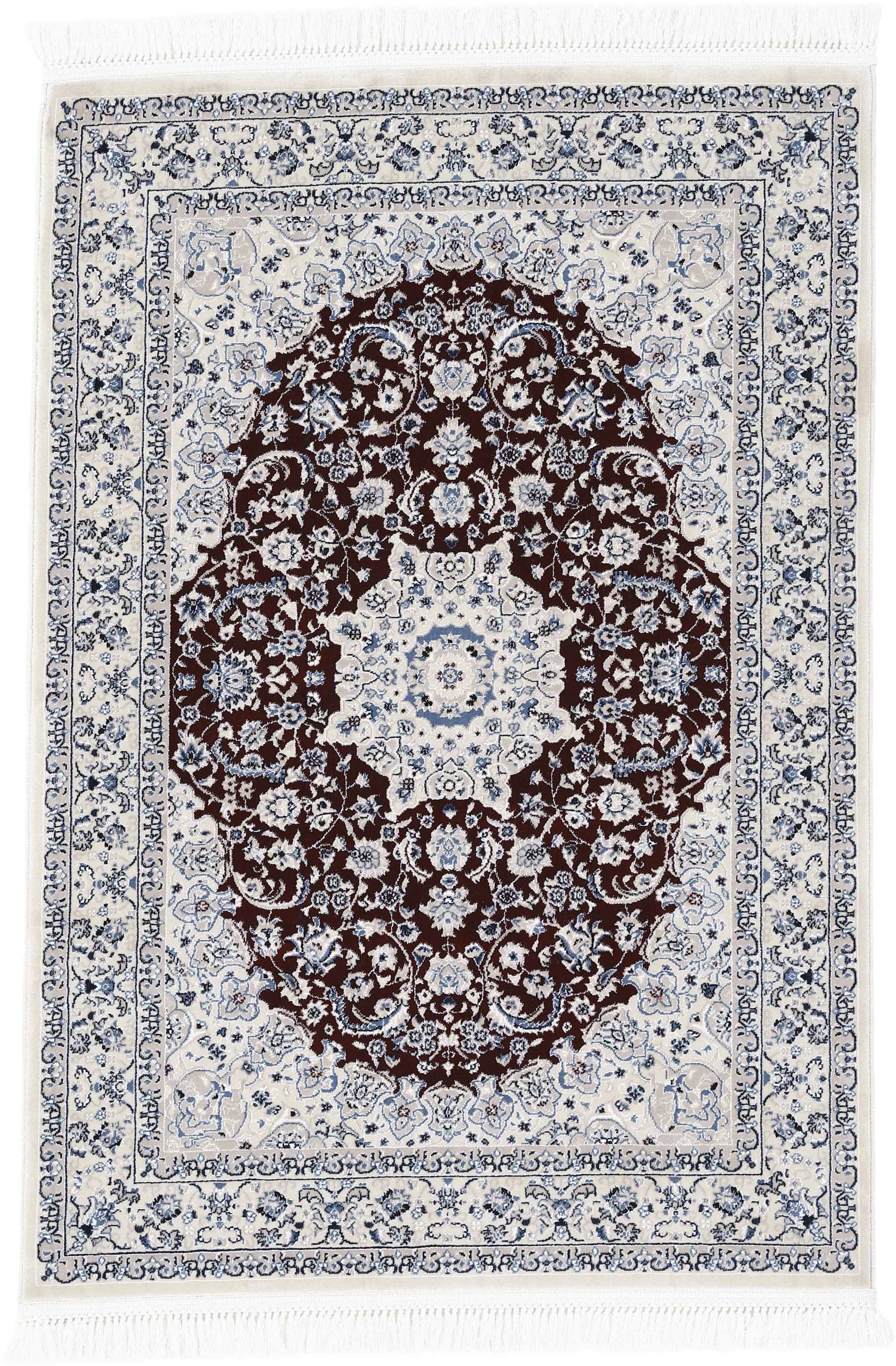 carpetfine Teppich »Nain Diane«, rechteckig, 8 mm Höhe, Kurzflorteppich, Orient Look von carpetfine