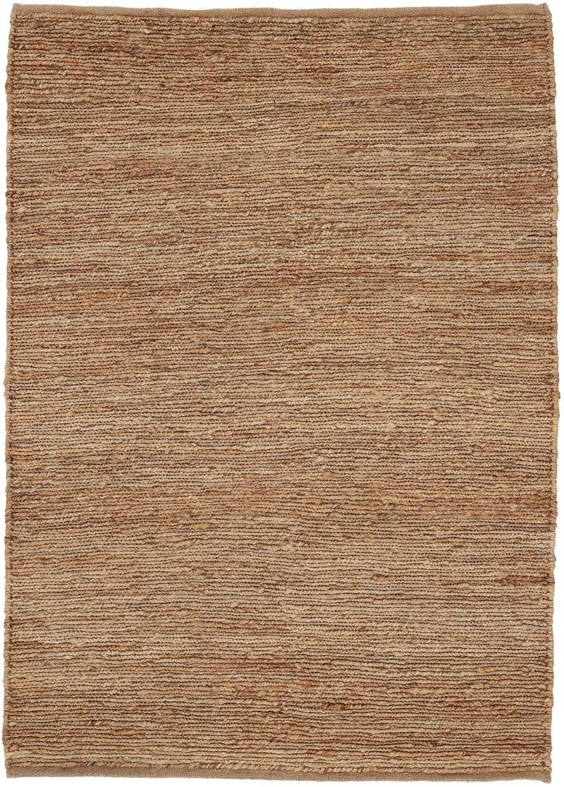 carpetfine Teppich »Nala Juteteppich Naturfaser«, rechteckig, 9 mm Höhe, wendbar, aus 100% Jute, in vielen Grössen und Formen, quadratisch, rund von carpetfine