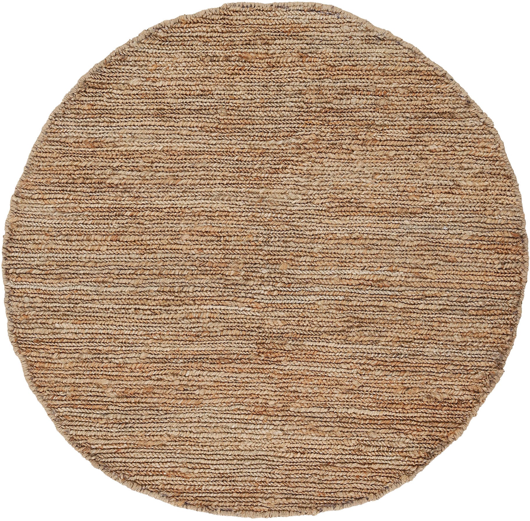 carpetfine Teppich »Nala Juteteppich Naturfaser«, rund, 9 mm Höhe, wendbar, aus 100% Jute, in vielen Grössen und Formen, quadratisch, rund carpetfine Teppich »Nala Juteteppich Naturfaser«, rund, 9 mm Höhe, wendbar, aus 100% Jute, in vielen Grössen und Formen, quadratisch, rund von carpetfine