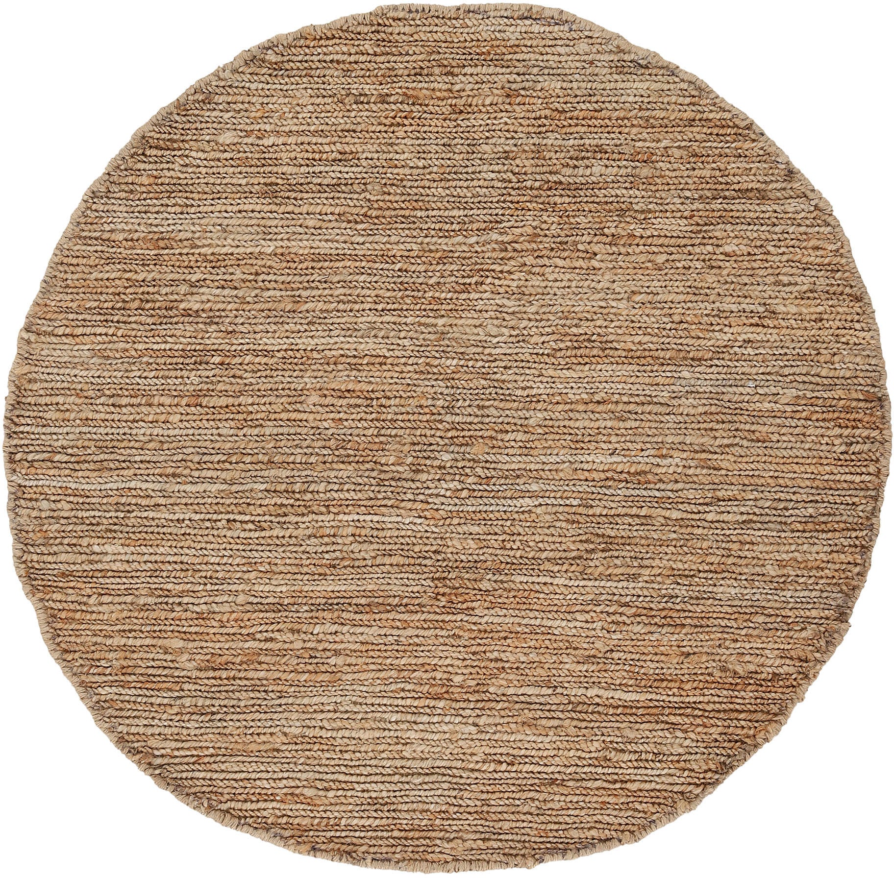 carpetfine Teppich »Nala Juteteppich Naturfaser«, rund, 9 mm Höhe, wendbar, aus 100% Jute, in vielen Grössen und Formen, quadratisch, rund von carpetfine