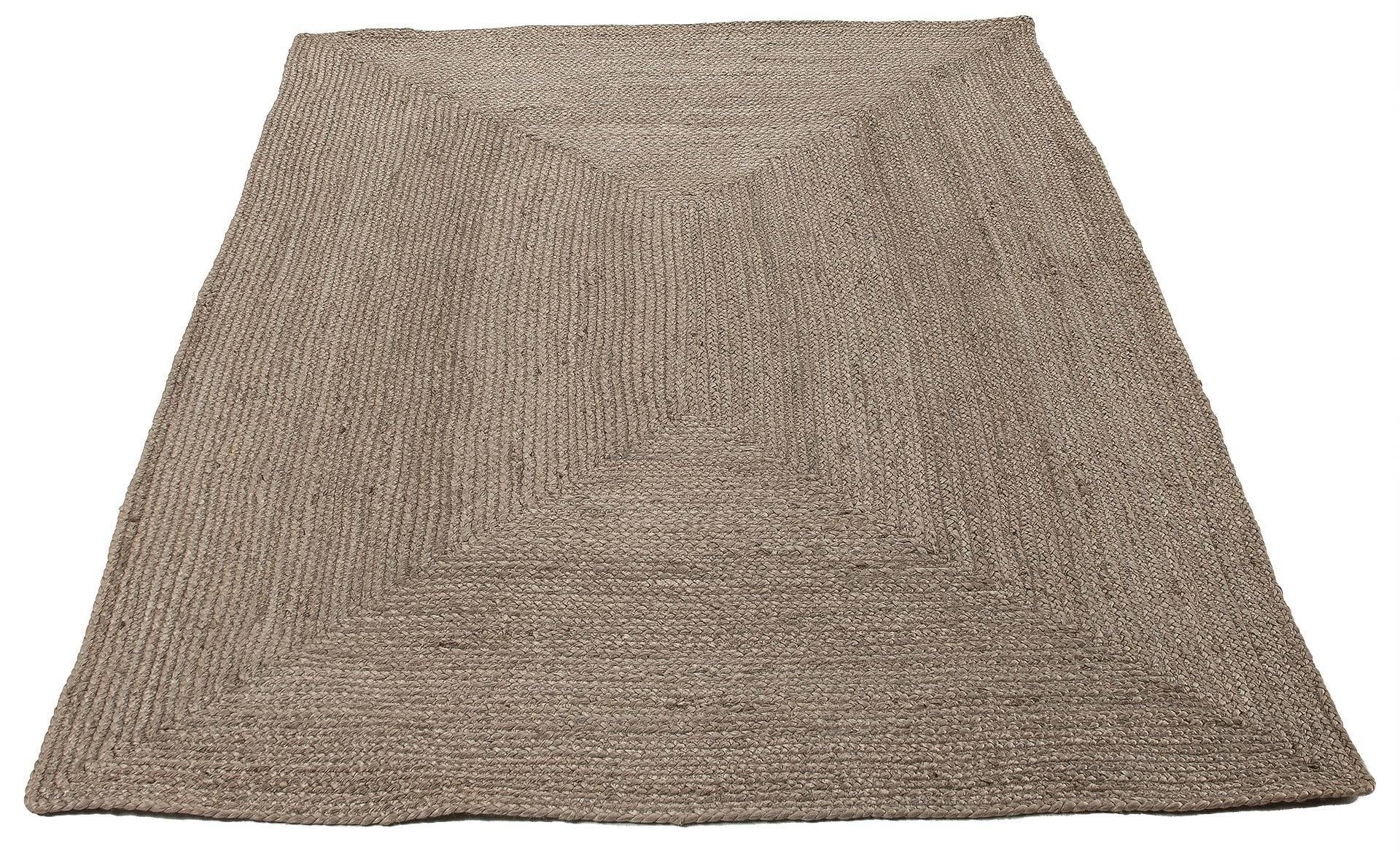 carpetfine Teppich »Nele Juteteppich Naturfaser«, rechteckig, 6 mm Höhe, geflochtener Wendeteppich aus 100% Jute, quadratisch und als Läufer carpetfine Teppich »Nele Juteteppich Naturfaser«, rechteckig, 6 mm Höhe, geflochtener Wendeteppich aus 100% Jute, quadratisch und als Läufer von carpetfine