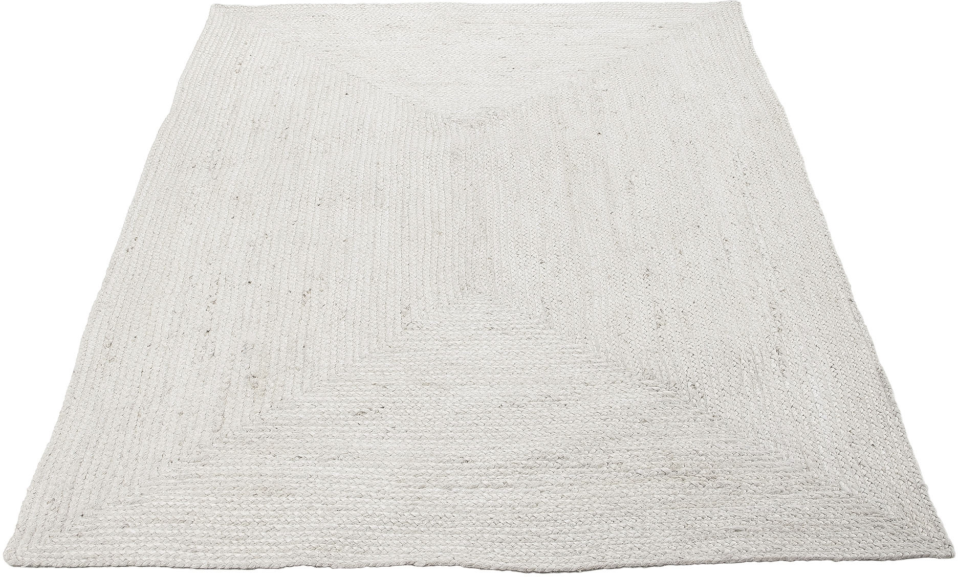 carpetfine Teppich »Nele Juteteppich Naturfaser«, rechteckig, 6 mm Höhe, geflochtener Wendeteppich aus 100% Jute, quadratisch und als Läufer carpetfine Teppich »Nele Juteteppich Naturfaser«, rechteckig, 6 mm Höhe, geflochtener Wendeteppich aus 100% Jute, quadratisch und als Läufer von carpetfine