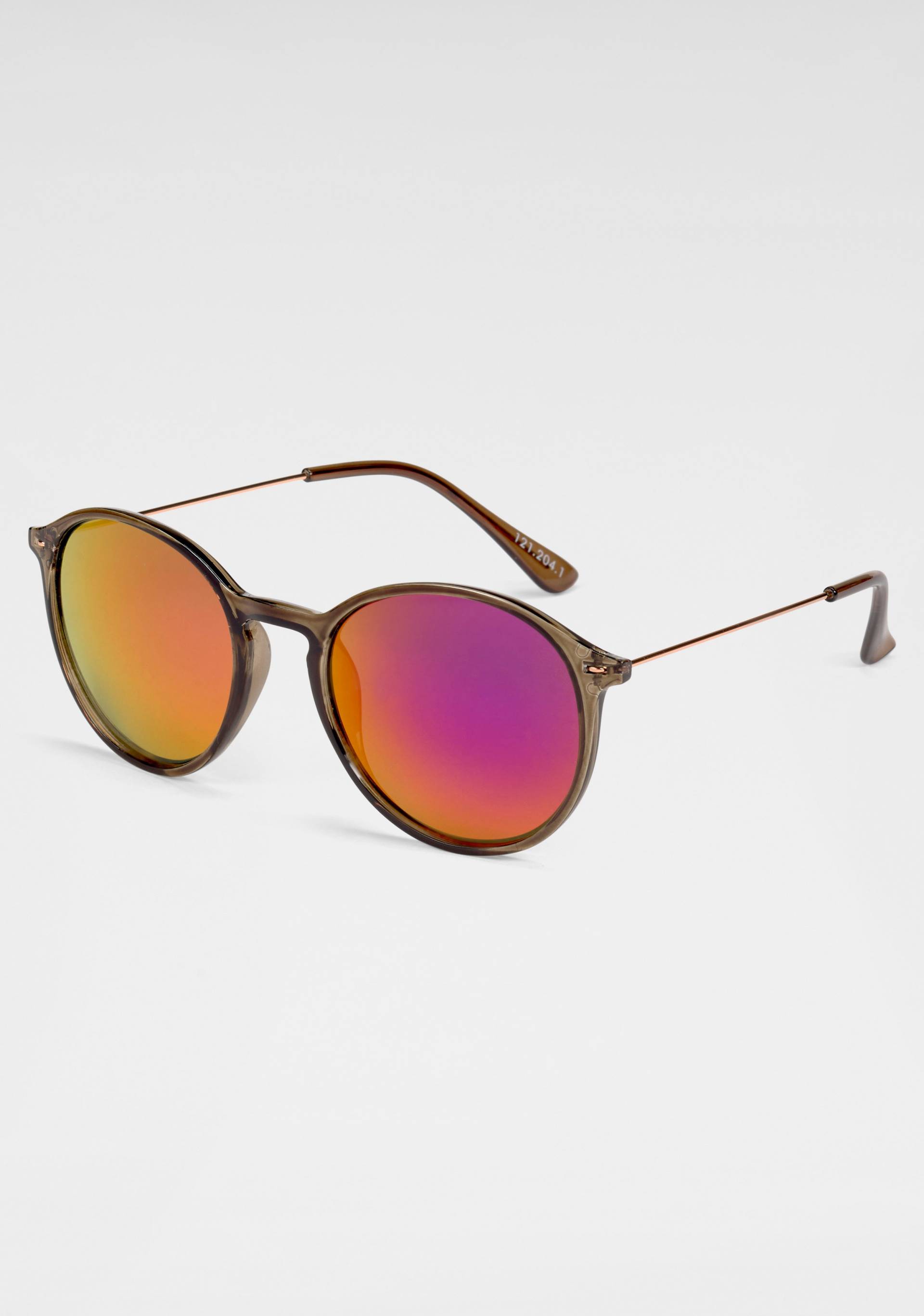 catwalk Eyewear Sonnenbrille, Filigrane Damen-Sonnenbrille mit Metallbügeln von catwalk Eyewear