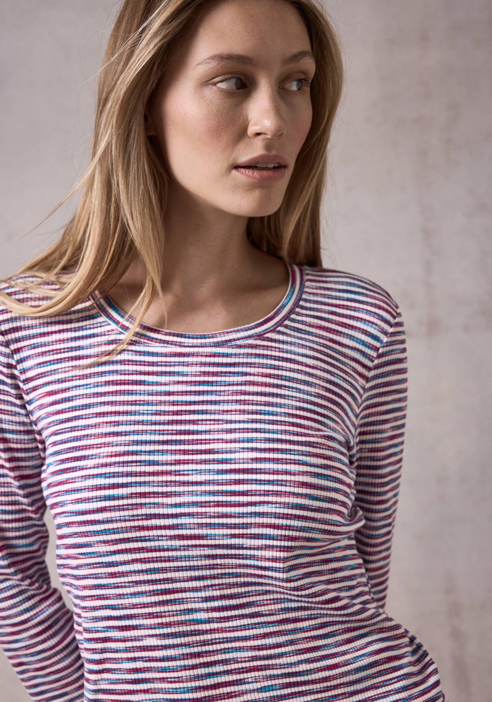 Cecil 3/4-Arm-Shirt, mit Streifenmuster Cecil 3/4-Arm-Shirt, mit Streifenmuster von cecil
