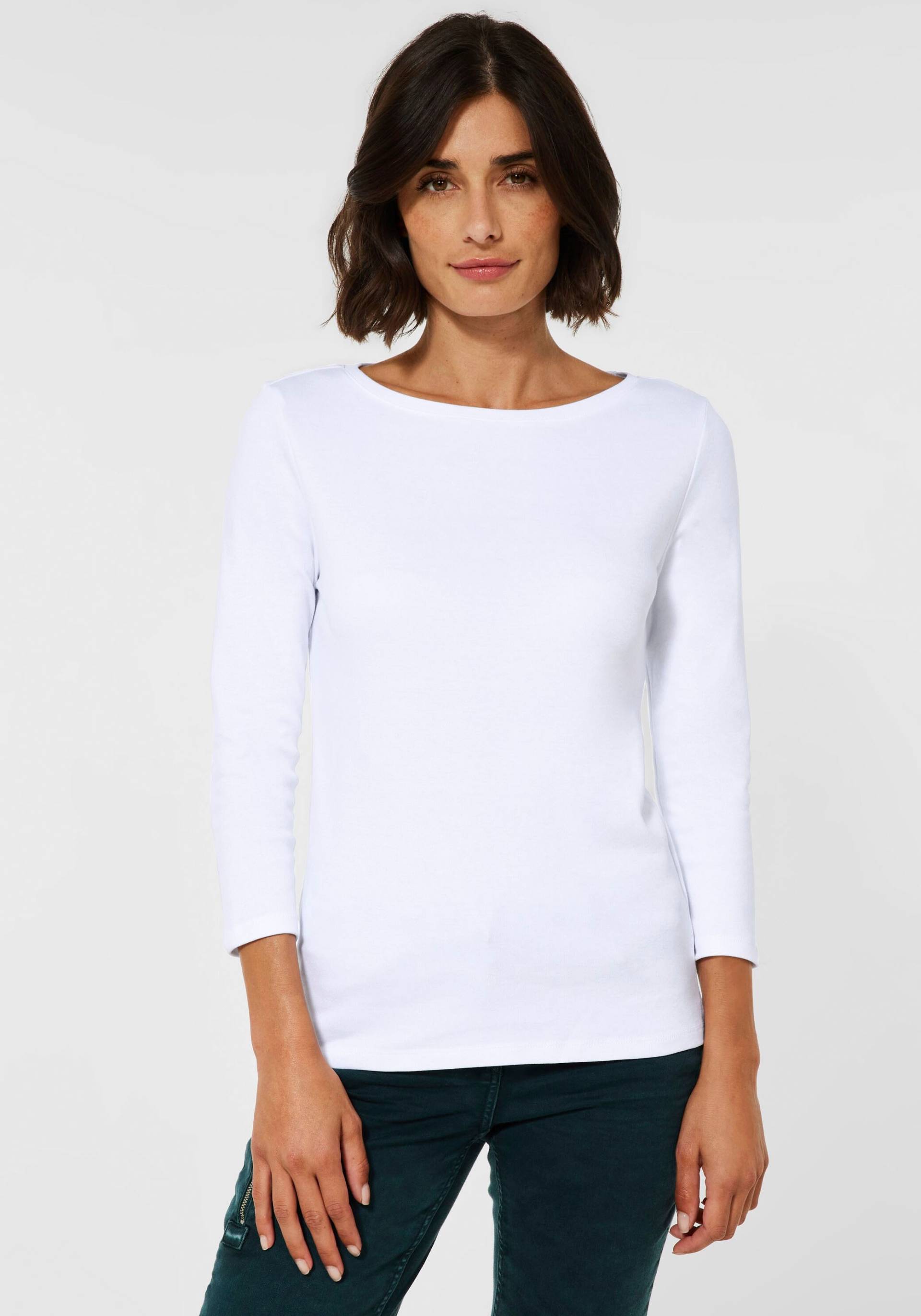 Cecil 3/4-Arm-Shirt, mit klassischem U-Boot-Ausschnitt Cecil 3/4-Arm-Shirt, mit klassischem U-Boot-Ausschnitt von cecil