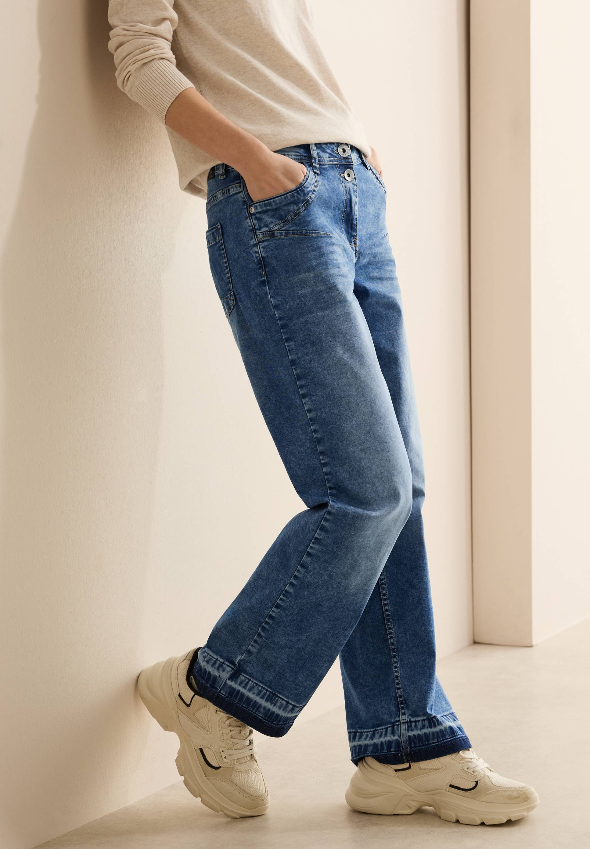 Cecil 5-Pocket-Jeans »Style NEELE«, mit weit geschnittenen Beinen Cecil 5-Pocket-Jeans »Style NEELE«, mit weit geschnittenen Beinen von cecil