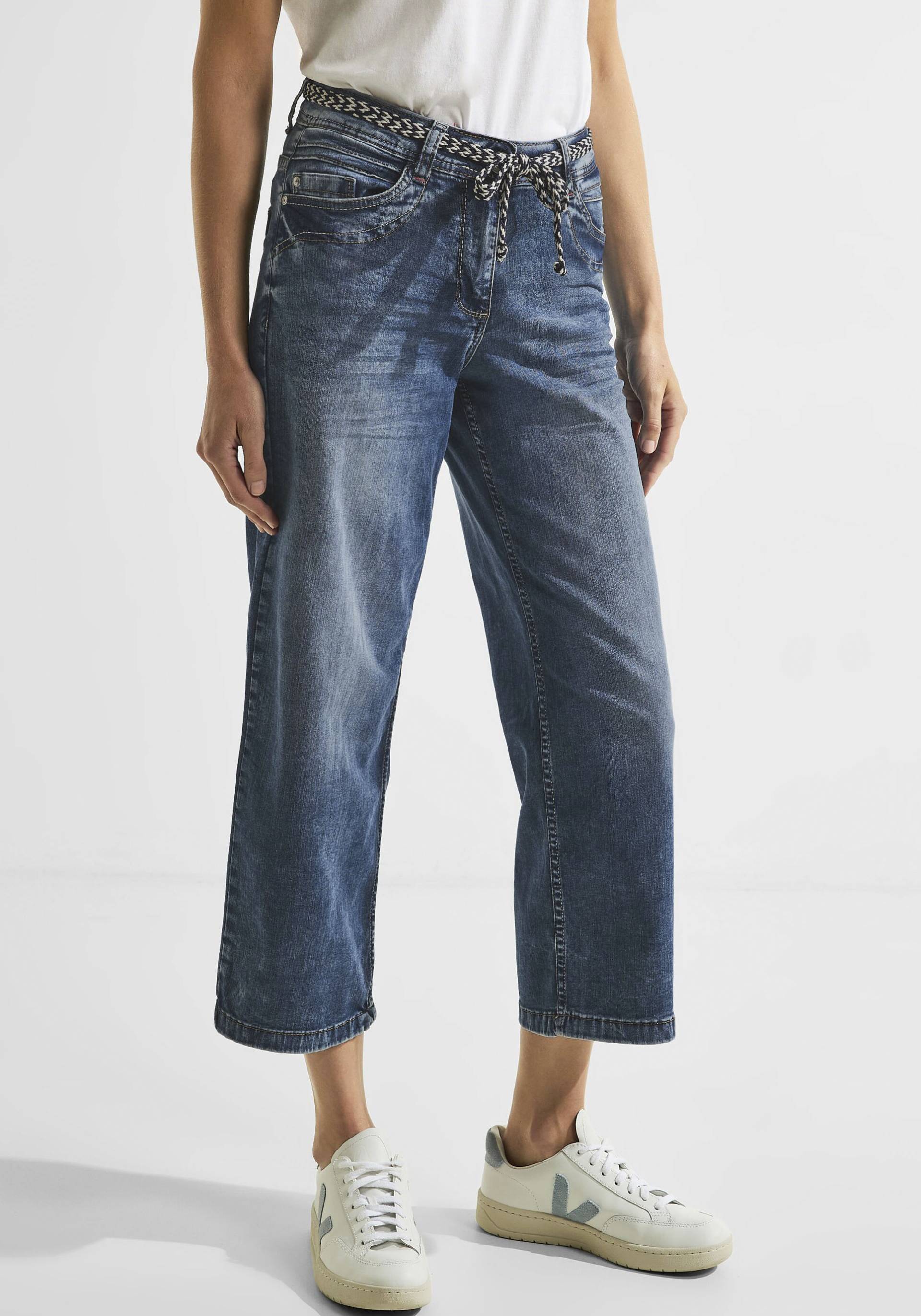 Cecil 7/8-Jeans, im klassischen Five-Pocket-Stil von cecil