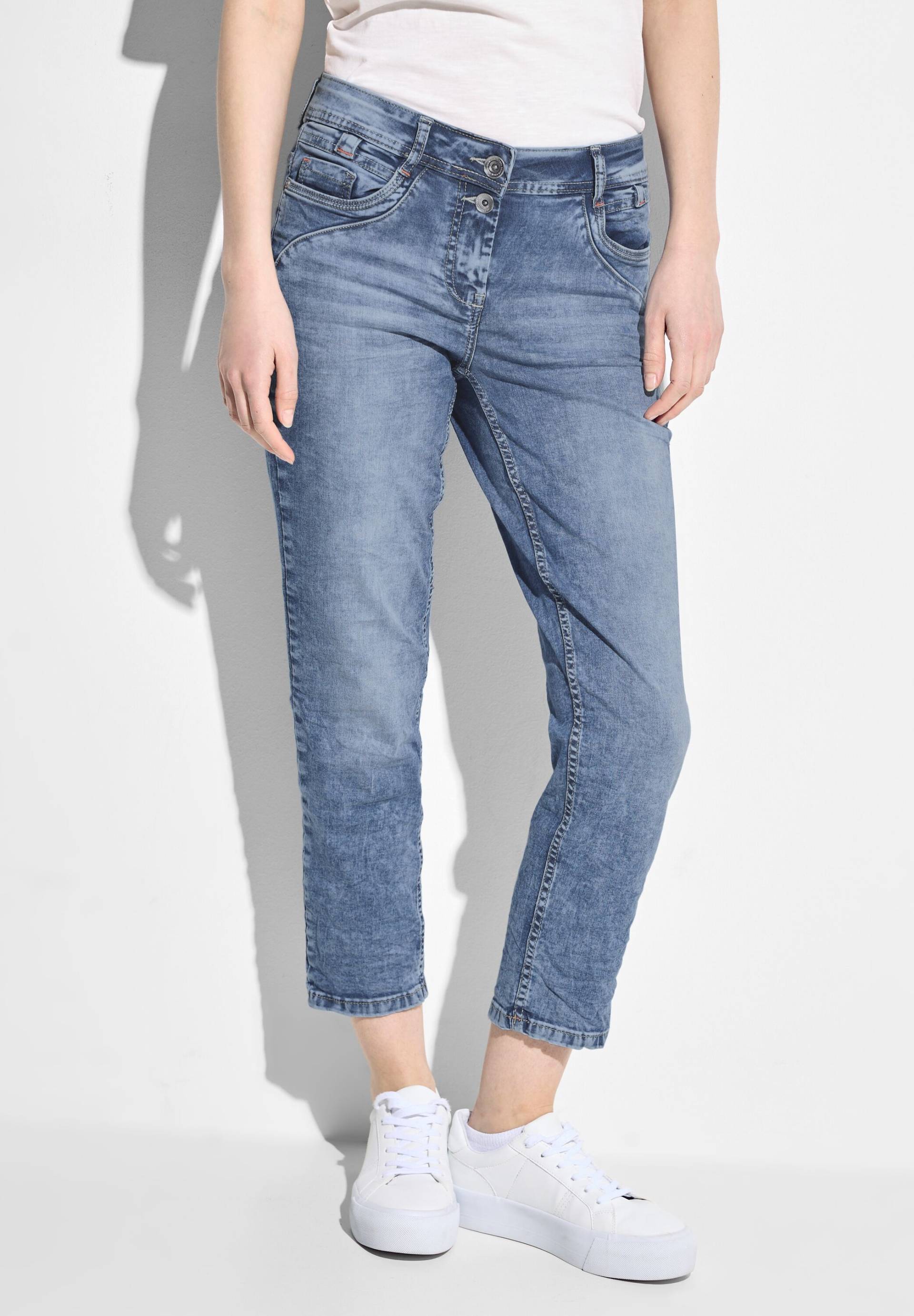 Cecil 7/8-Jeans, in hellblauer Waschung von cecil