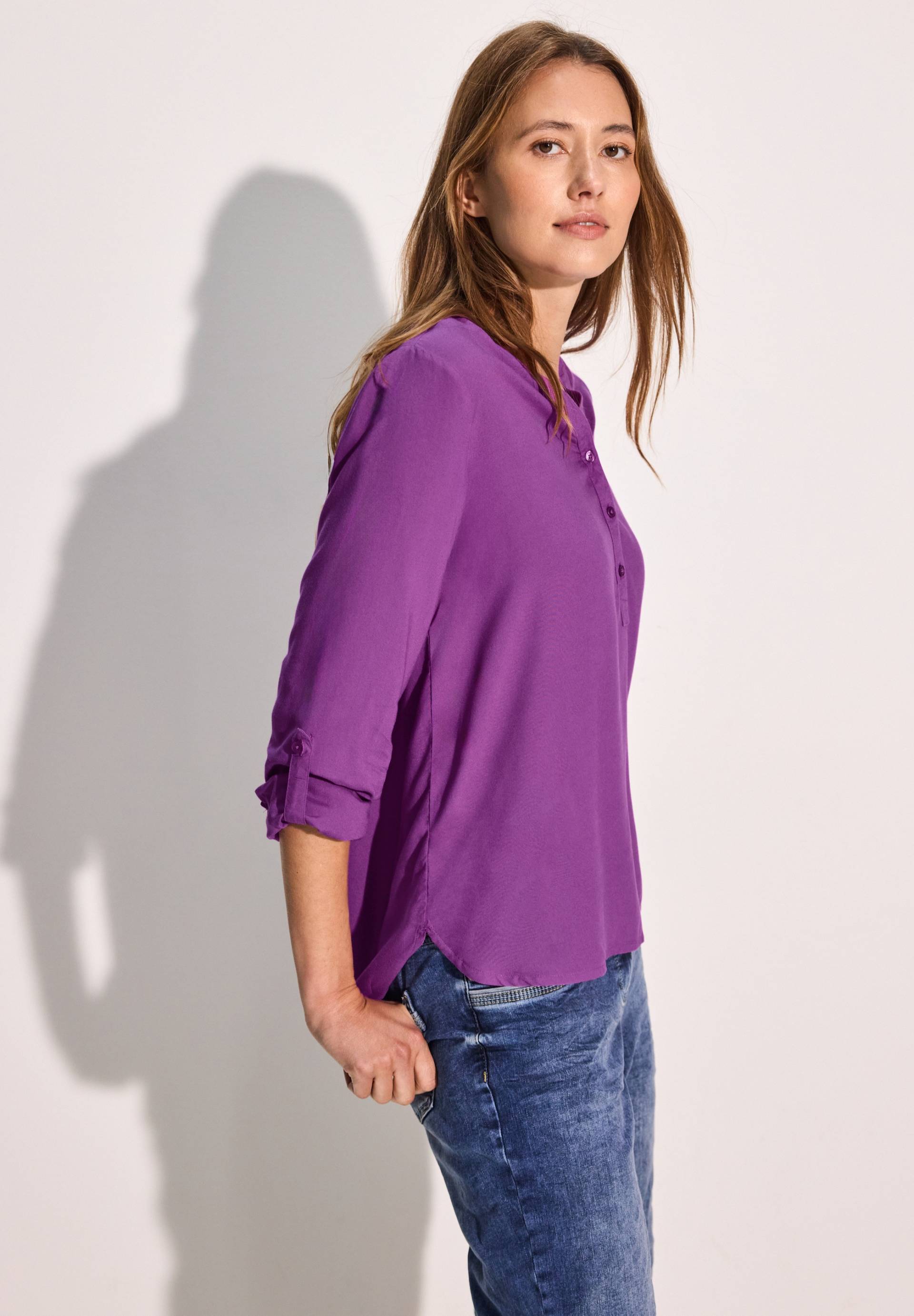 Cecil Hemdbluse, mit Turn-Up-Ärmel und Knopfleiste Cecil Hemdbluse, mit Turn-Up-Ärmel und Knopfleiste von cecil