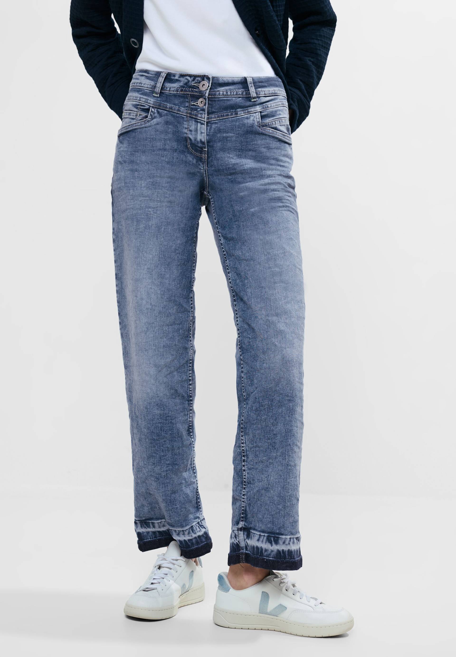 Cecil Loose-fit-Jeans »Neele Fresh Blue«, im Culotte-Stil und mit Elasthan von cecil