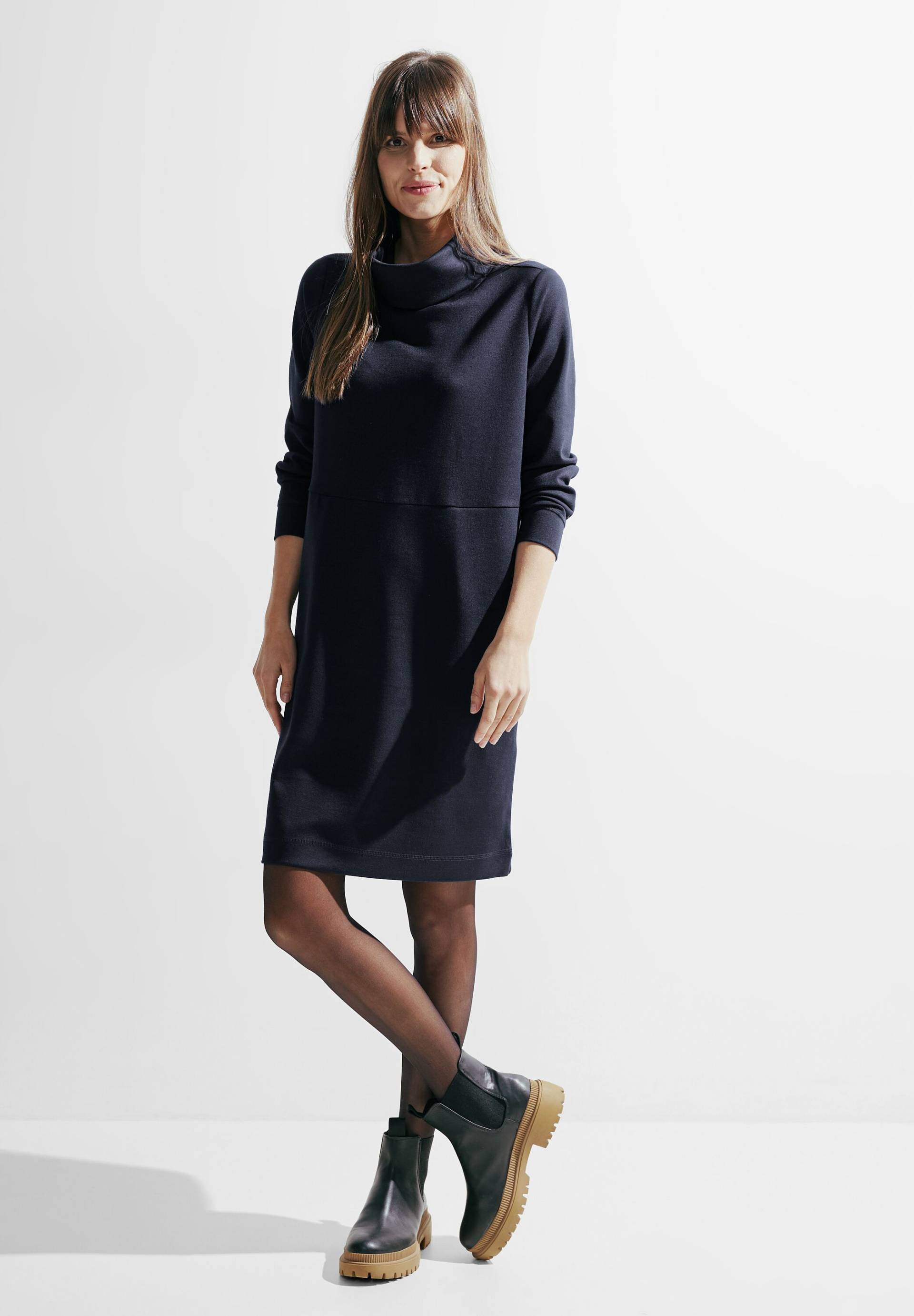 Cecil Midikleid, mit Wasserfallausschnitt Cecil Midikleid, mit Wasserfallausschnitt von cecil