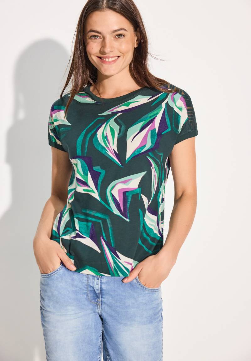 Cecil Print-Shirt, mit All-Over Print von cecil