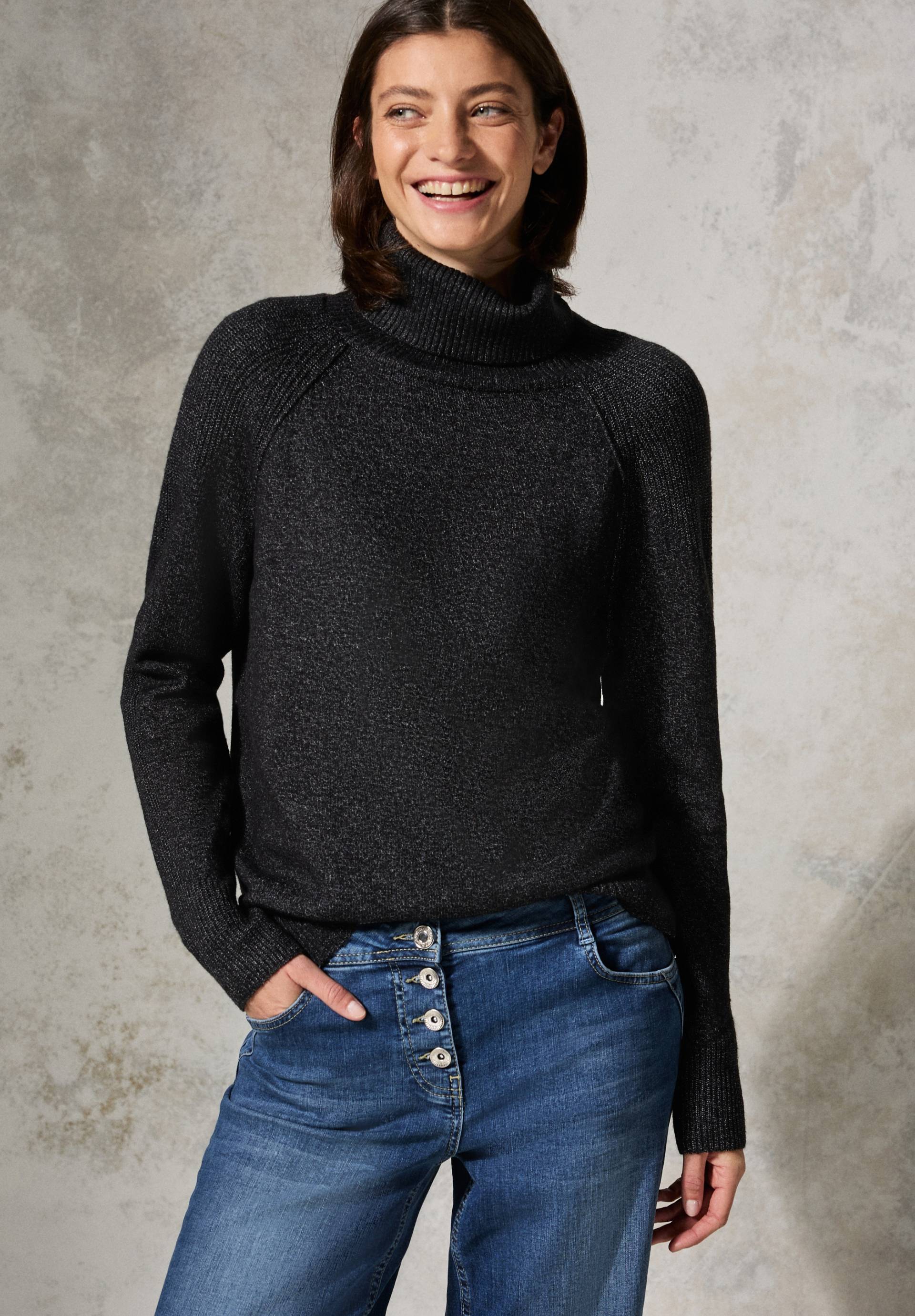 Cecil Rollkragenpullover, mit Rippbündchen Cecil Rollkragenpullover, mit Rippbündchen von cecil