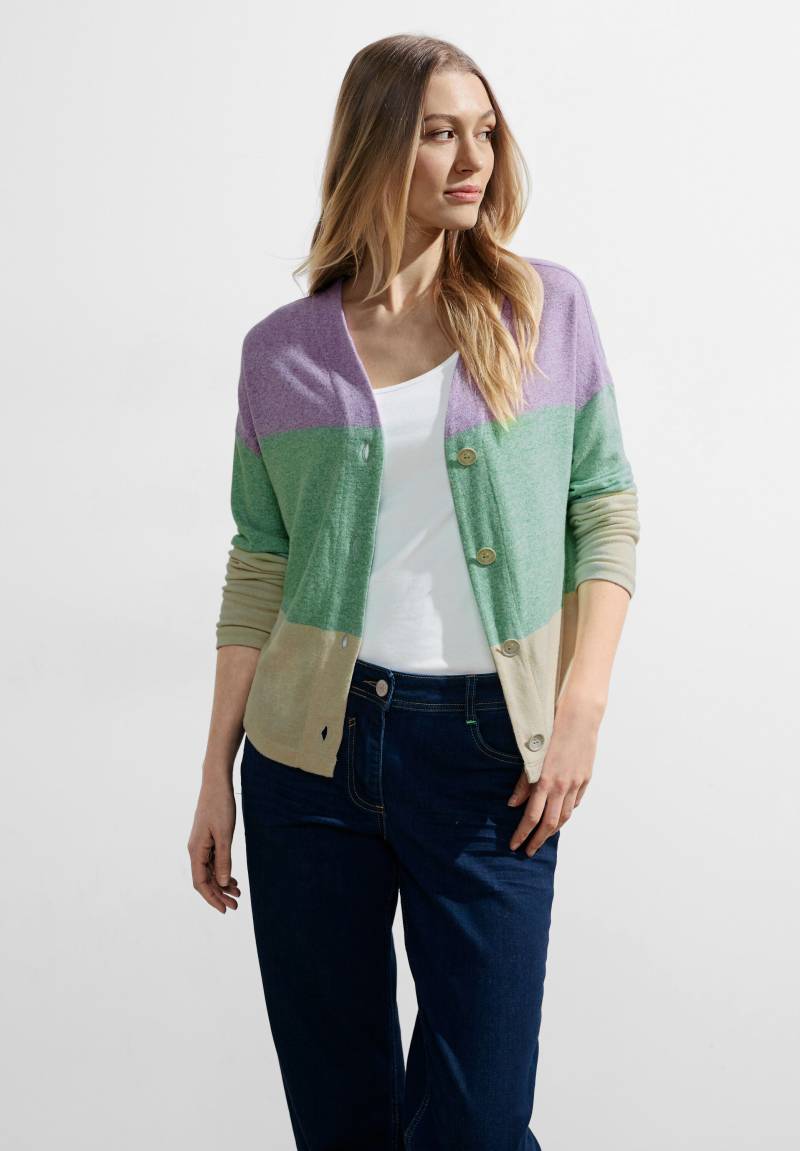 Cecil Strickjacke, mit Colorblocking von cecil