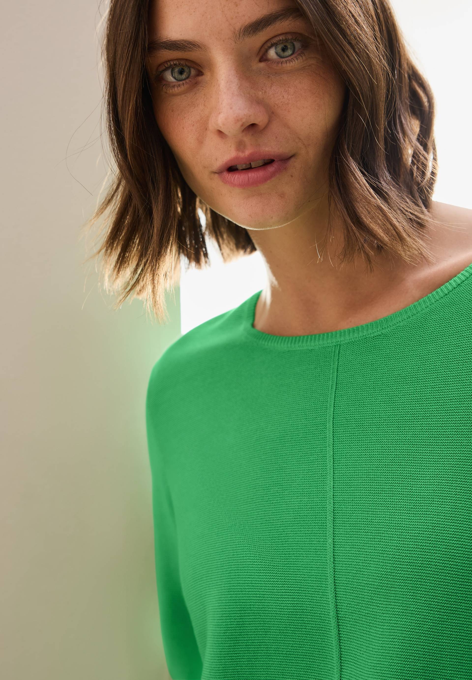 Cecil Strickpullover, mit 3/4-Arm und Rundhals von cecil