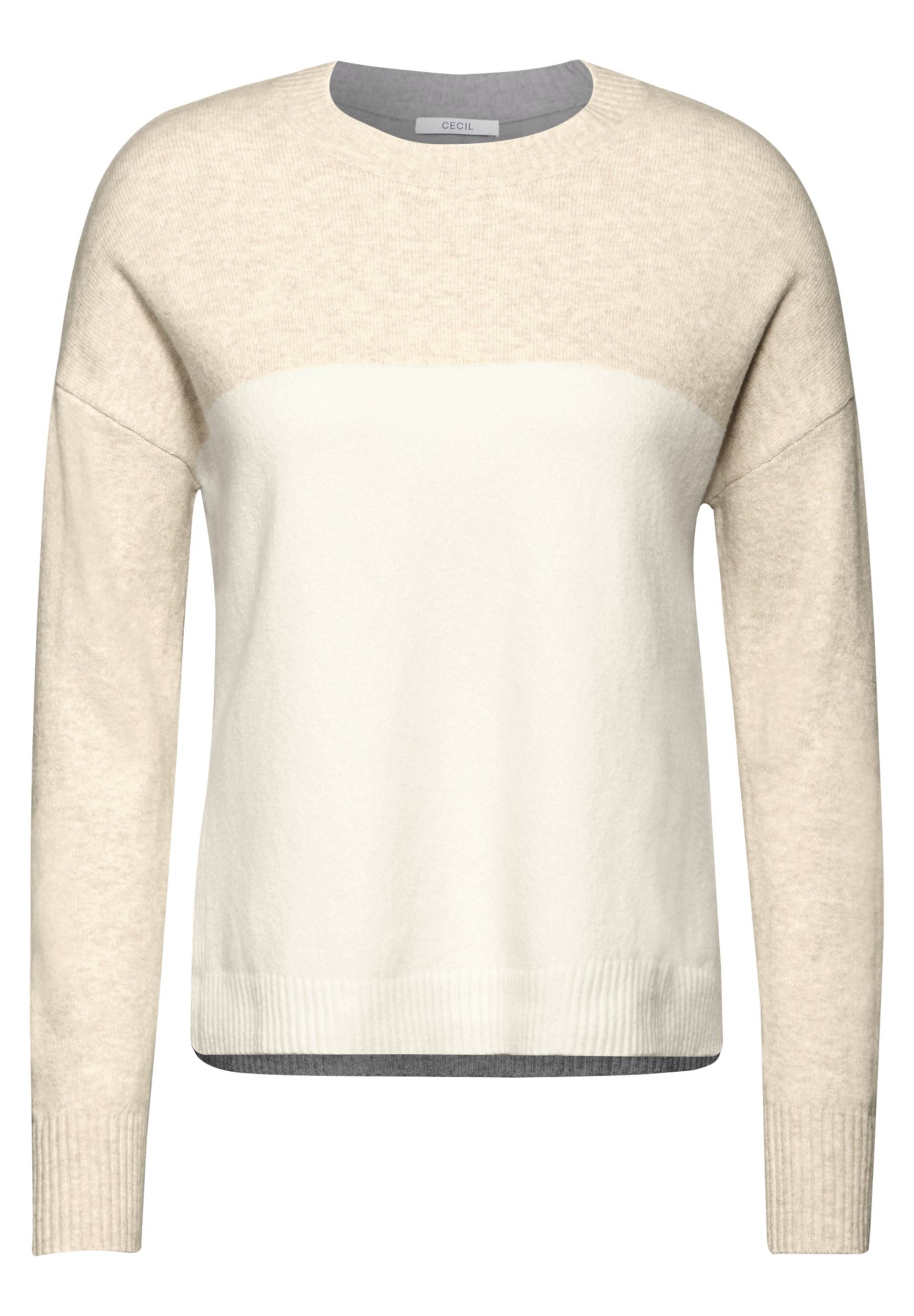 Cecil Strickpullover, mit Colorblocking Cecil Strickpullover, mit Colorblocking von cecil