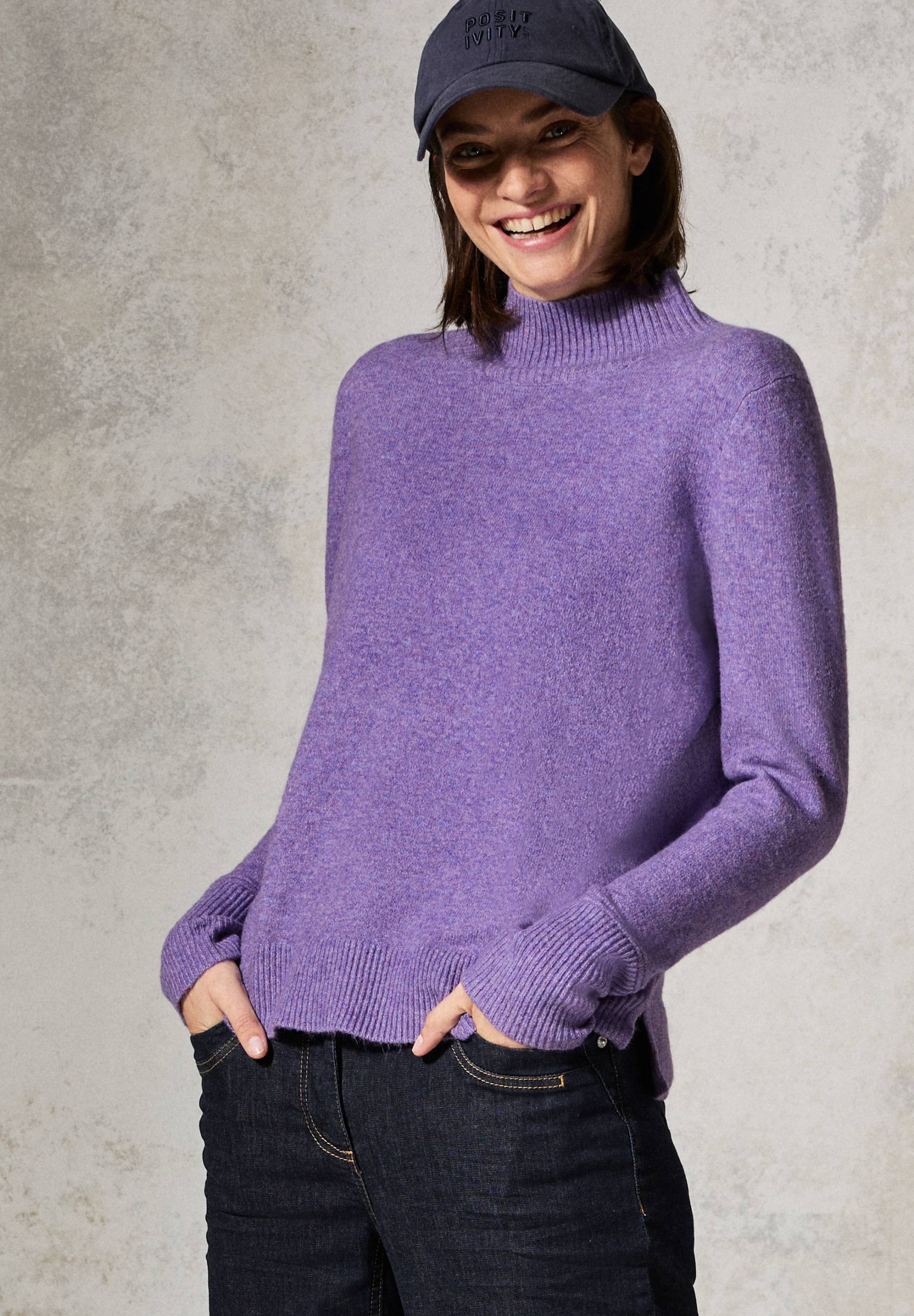 Cecil Strickpullover, mit Stehkragen Cecil Strickpullover, mit Stehkragen von cecil