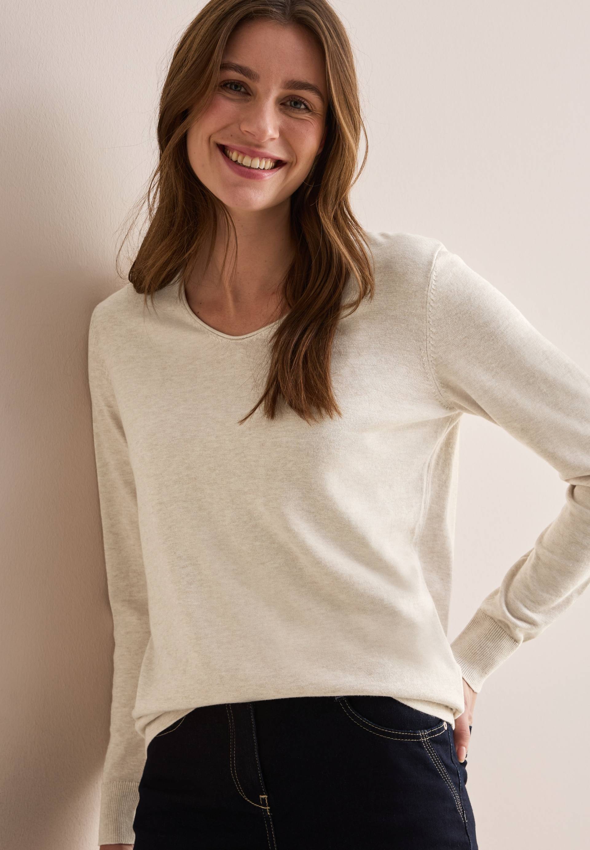 Cecil Strickpullover, mit V-Ausschnitt Cecil Strickpullover, mit V-Ausschnitt von cecil