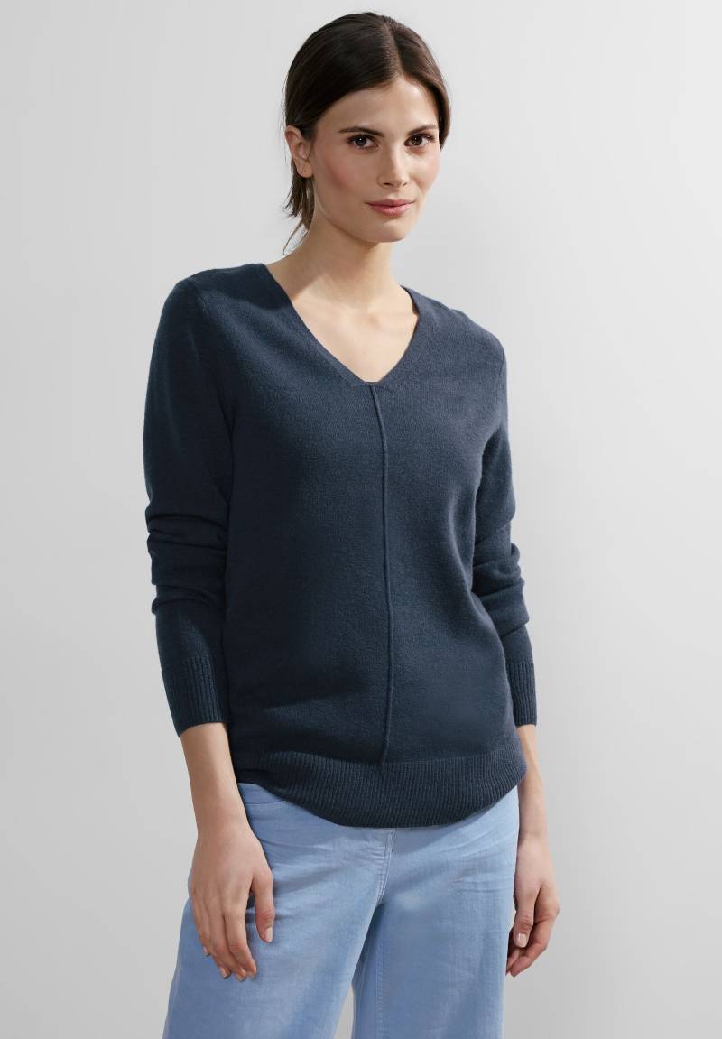 Cecil Strickpullover »Cosy«, mit Ziernaht vorne von cecil