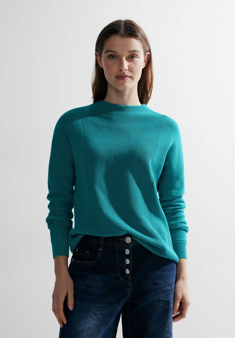 Cecil Strickpullover »Structure Mix Dolman«, mit Strukturmix von cecil