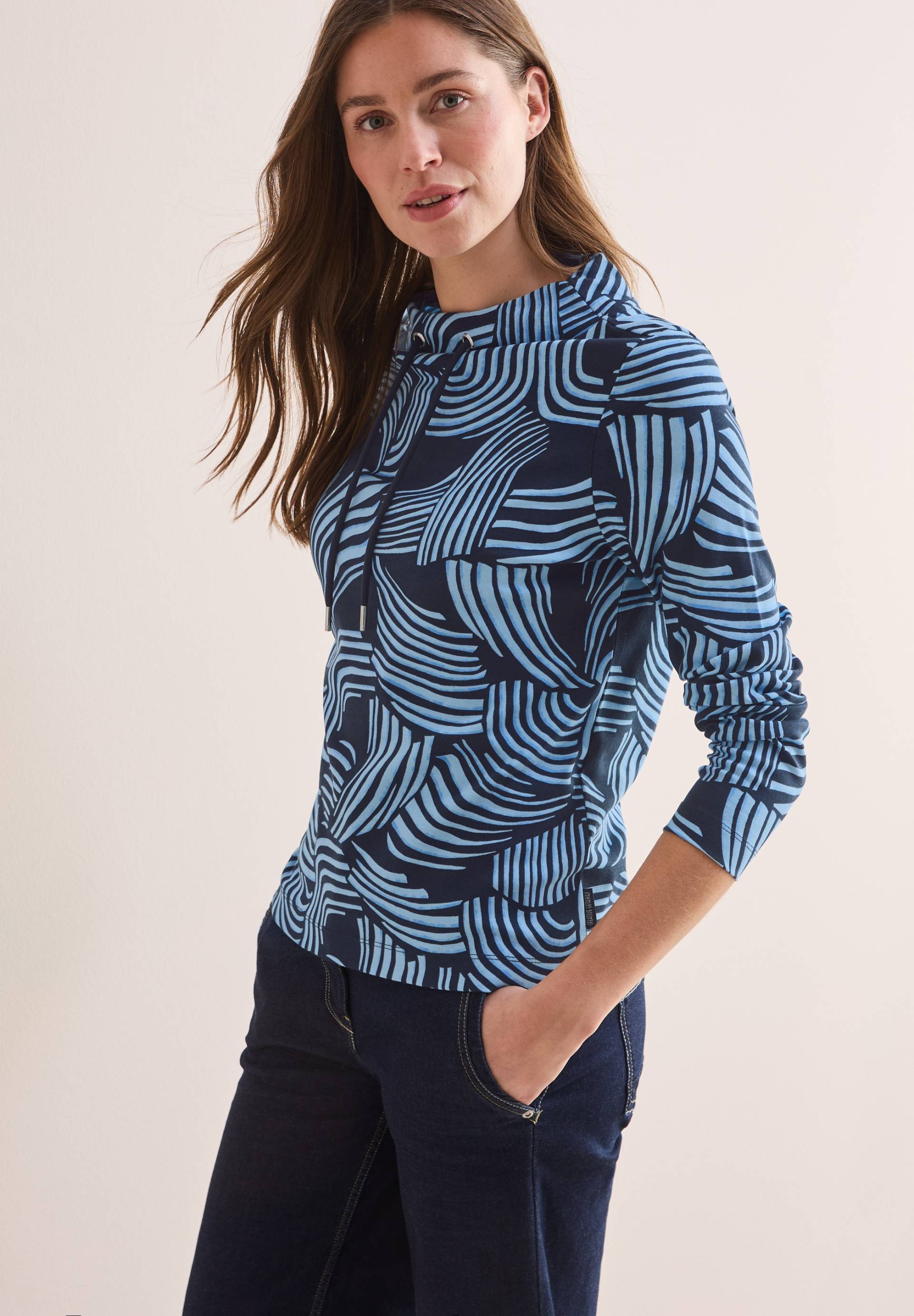 Cecil Sweatshirt, mit grafischem Muster Cecil Sweatshirt, mit grafischem Muster von cecil