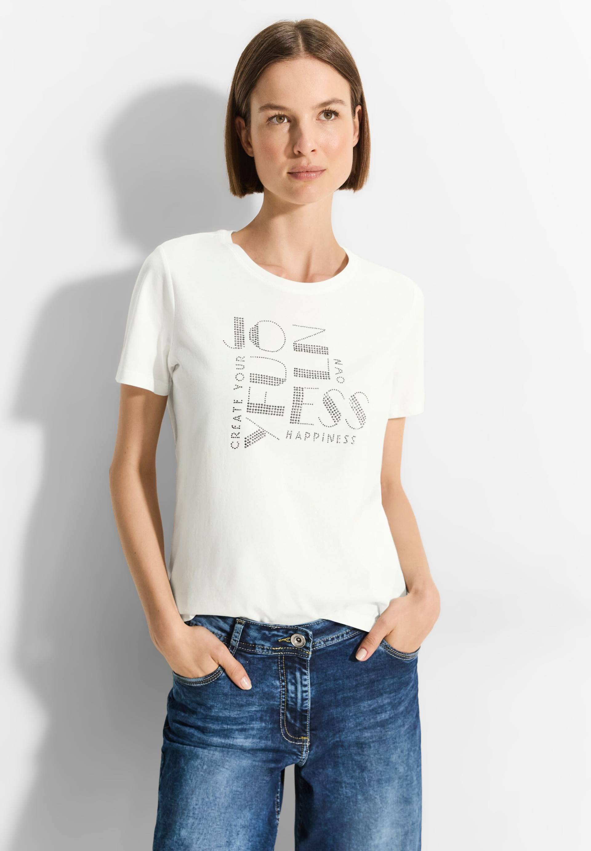 Cecil T-Shirt, mit Wording aus Steinchen von cecil