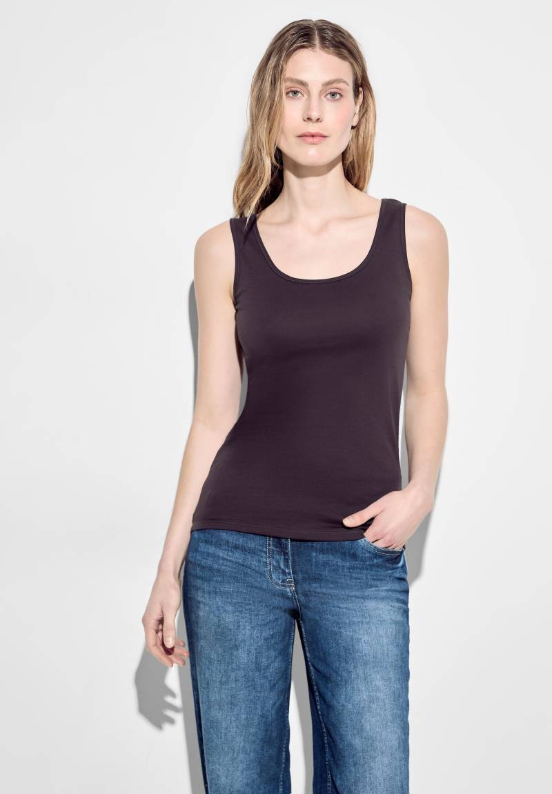 Cecil Tanktop, in Unifarbe von cecil