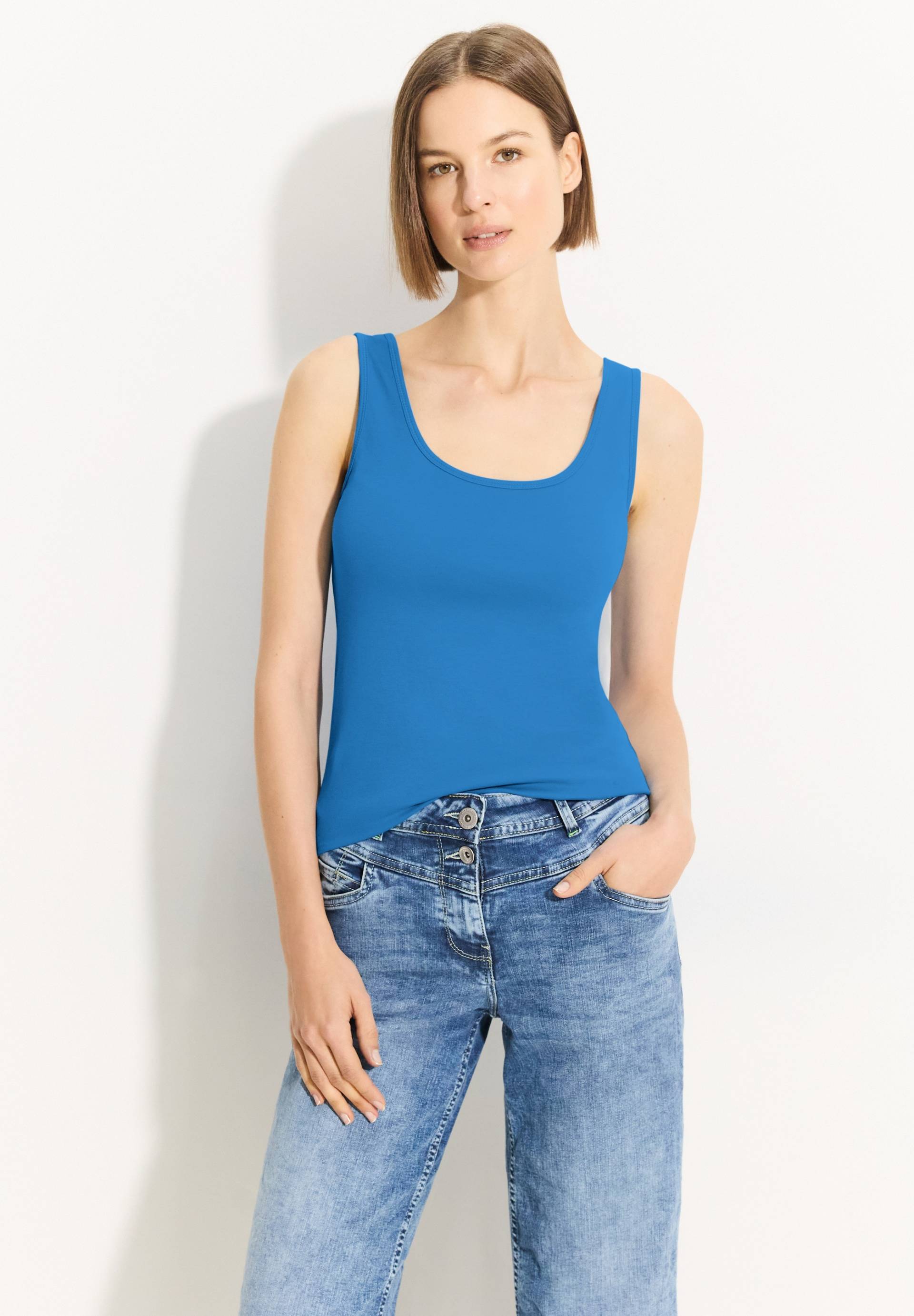 Cecil Tanktop, in Unifarbe von cecil