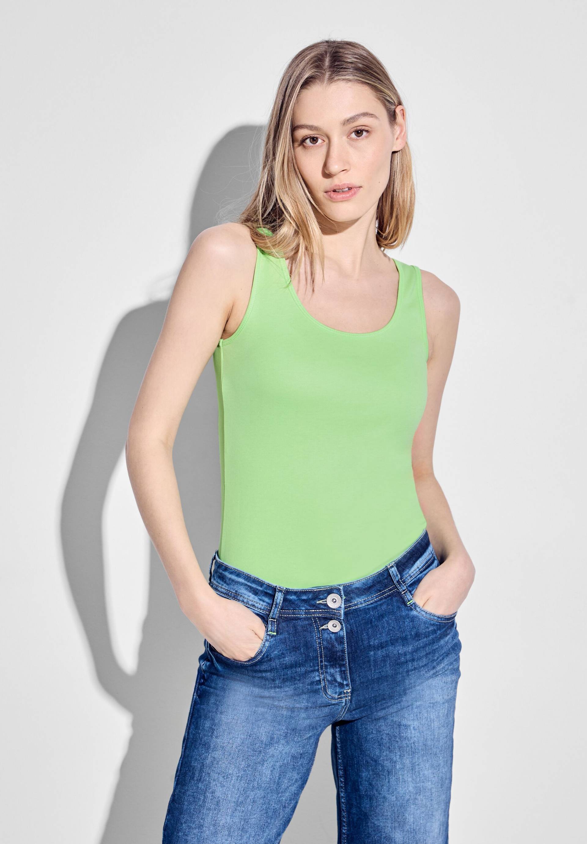 Cecil Tanktop, in Unifarbe von cecil