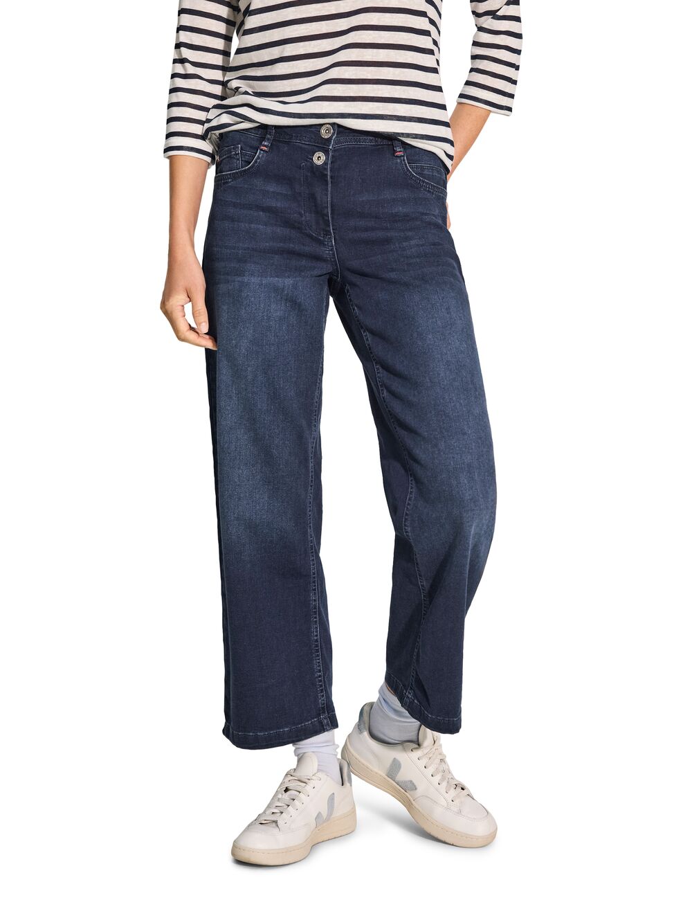 Cecil Weite Jeans »NEELE BLUE BLA«, im Five-Pocket Style von cecil