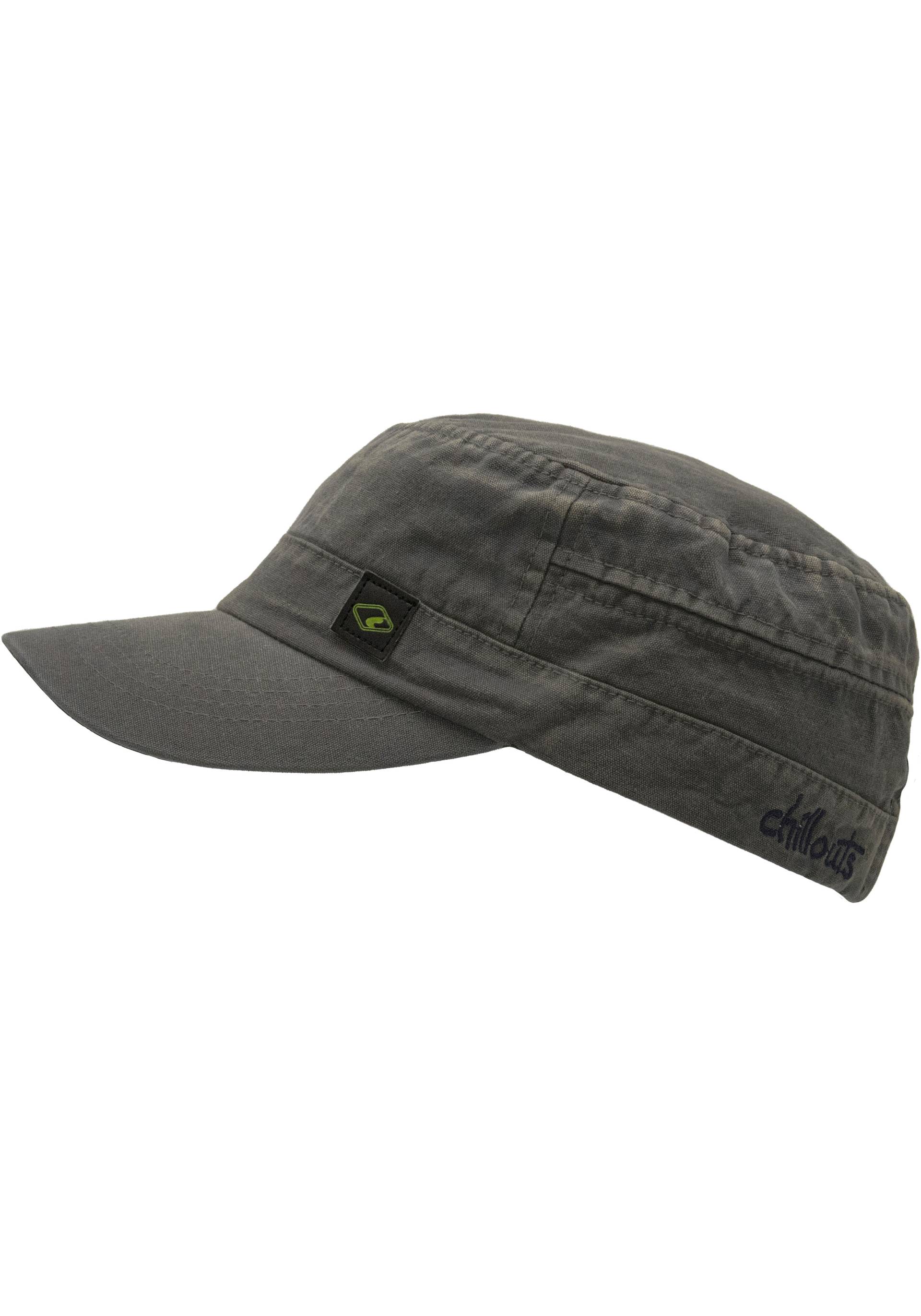 chillouts Army Cap »El Paso Hat«, aus reiner Baumwolle, atmungsaktiv, One Size von chillouts