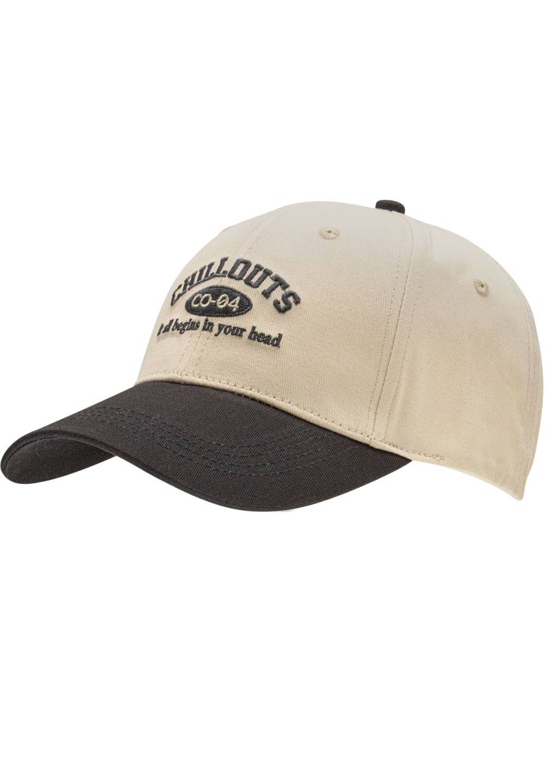 chillouts Baseball Cap, mit farbigem Schirm von chillouts