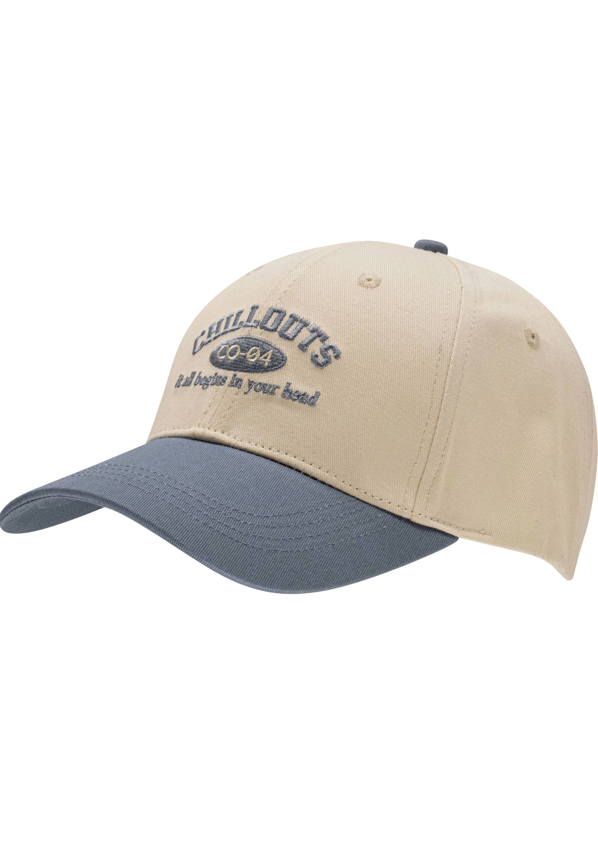 chillouts Baseball Cap, mit farbigem Schirm von chillouts